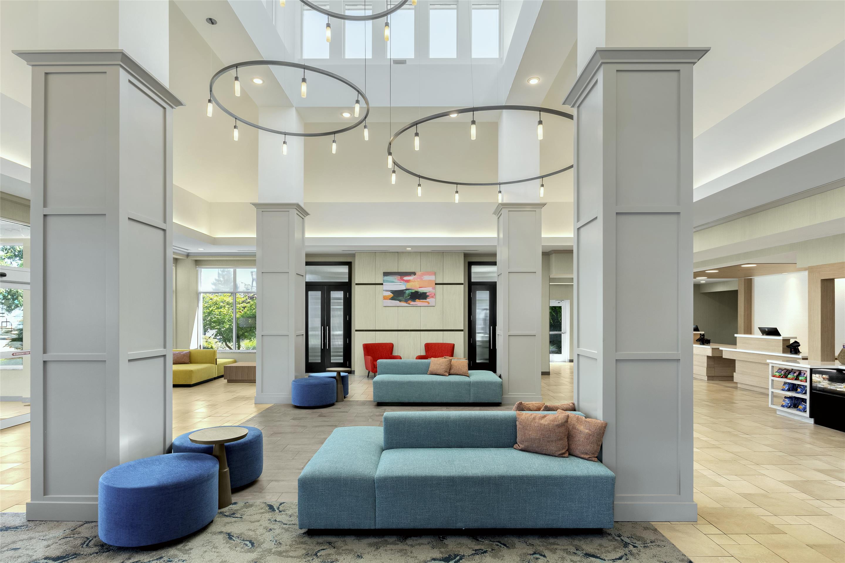 Lobby | Hilton Garden Inn Eugene/Springfield