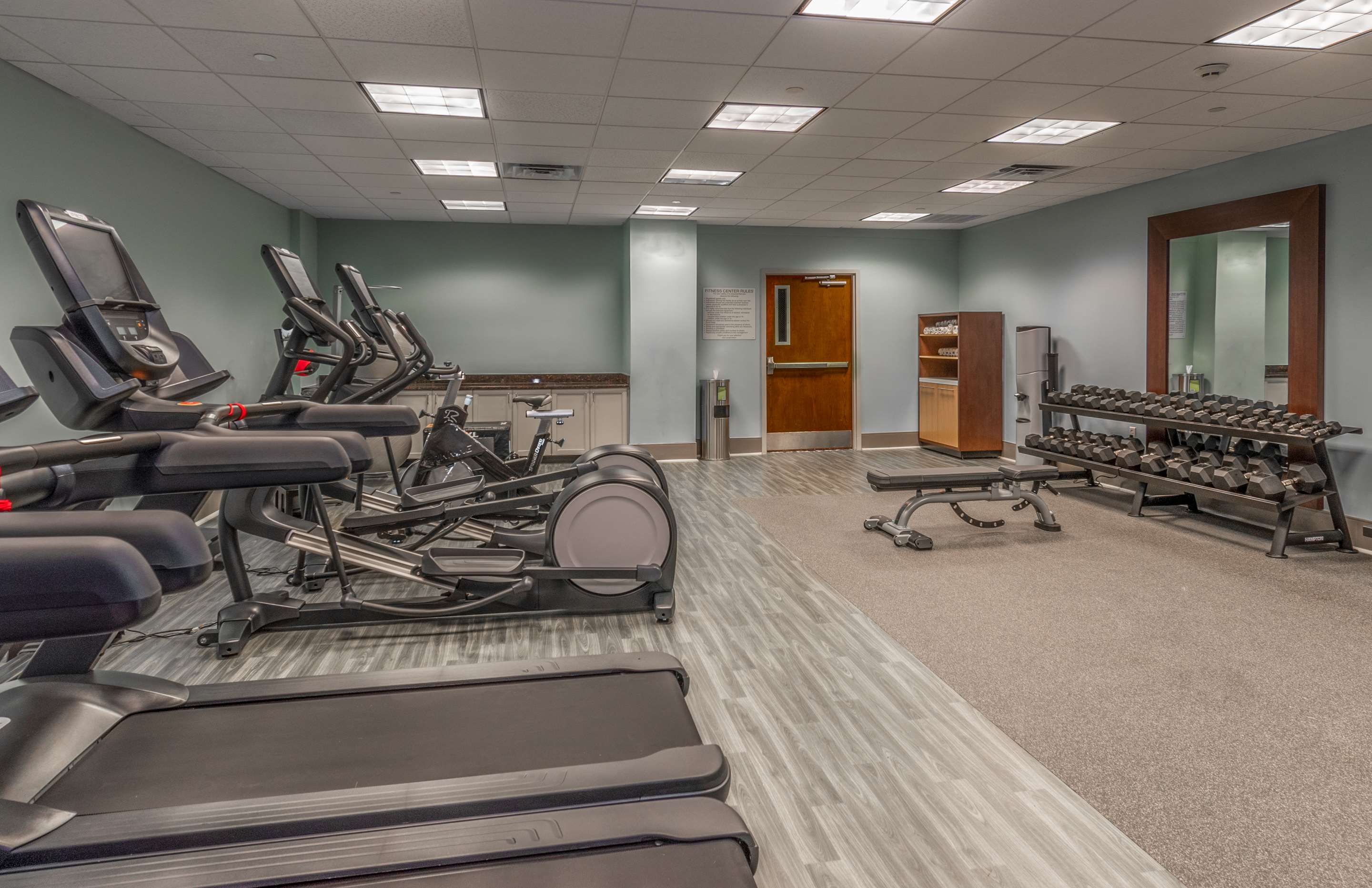 Health club fitness center gym