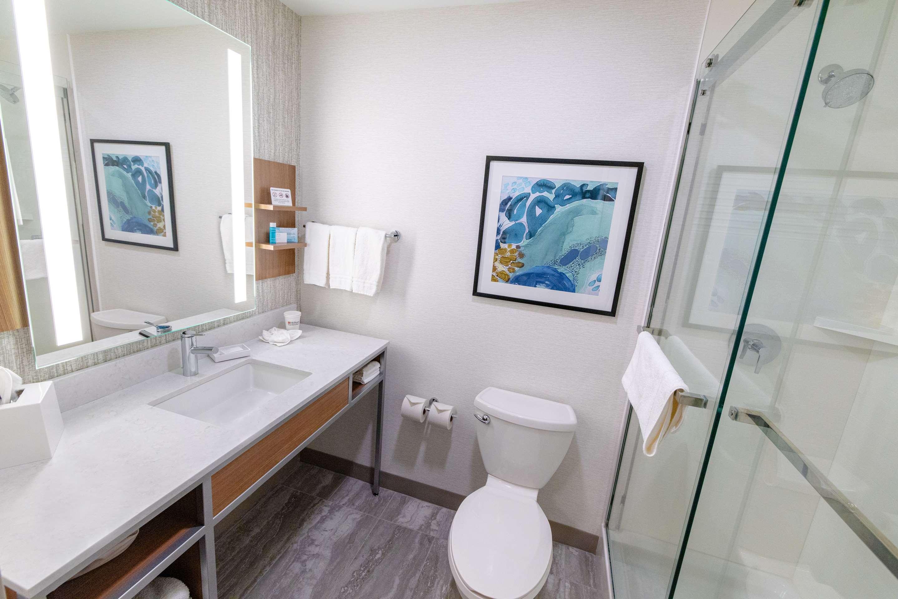 Guest room bath