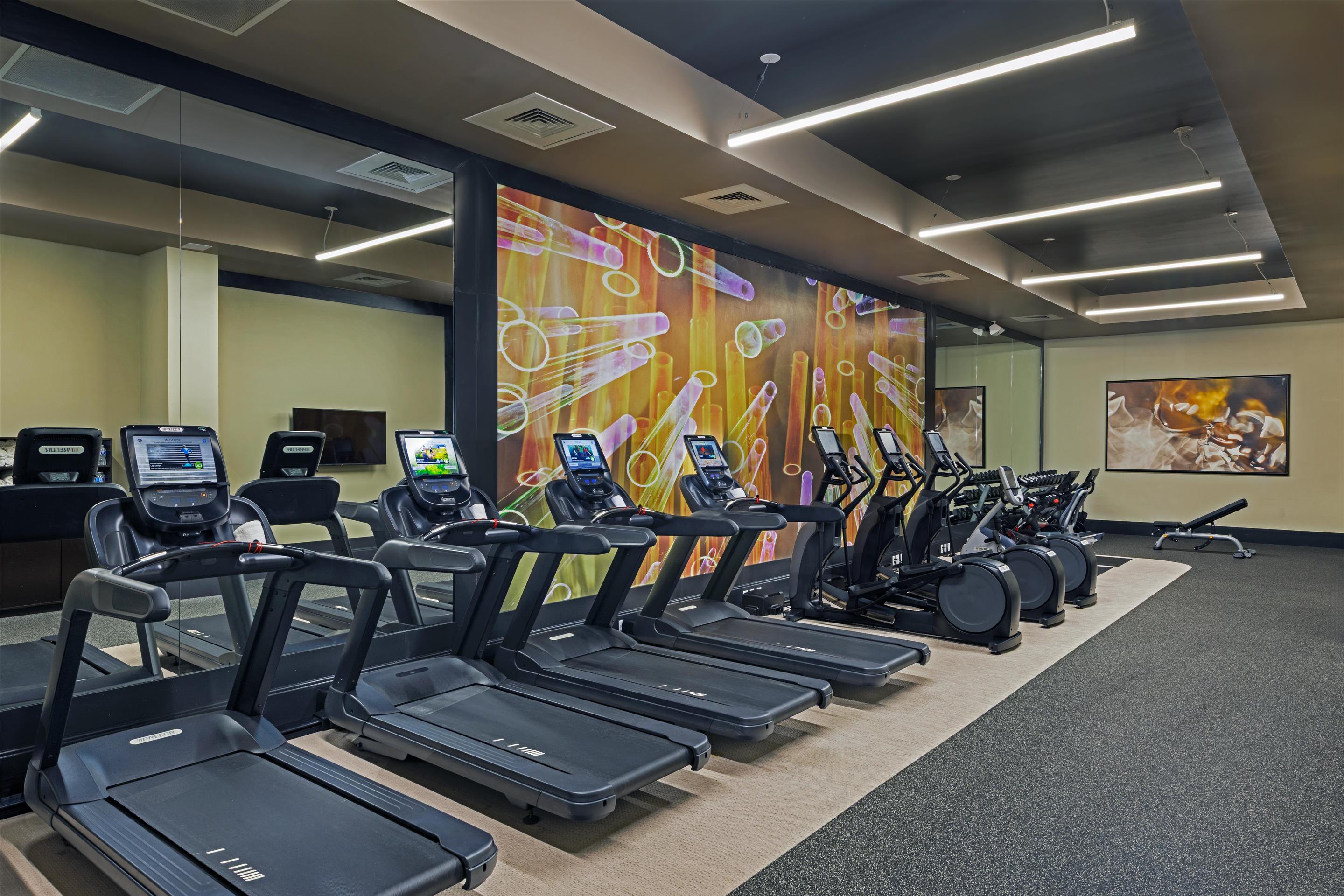 Health club fitness center gym | Hilton Parsippany