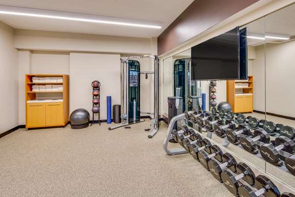 Fitness/ Exercise Room - DoubleTree by Hilton Hotel Jersey City