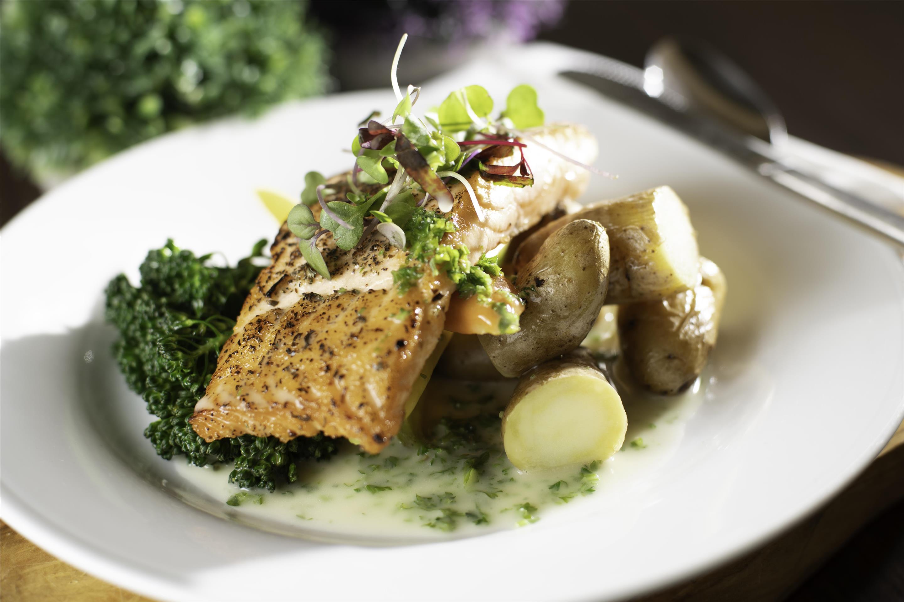 Restaurant | Hilton Garden Inn Fayetteville Fort Liberty