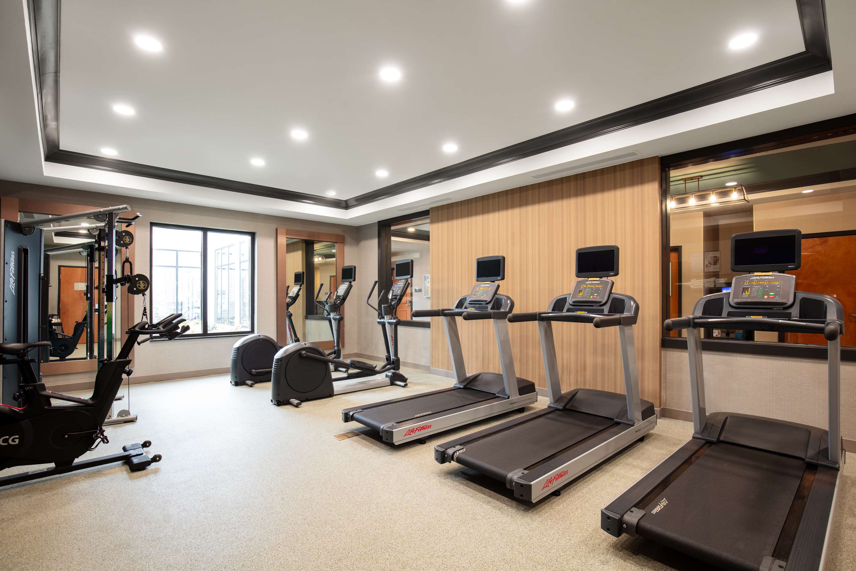 Health club fitness center gym | Hilton Garden Inn Kalispell