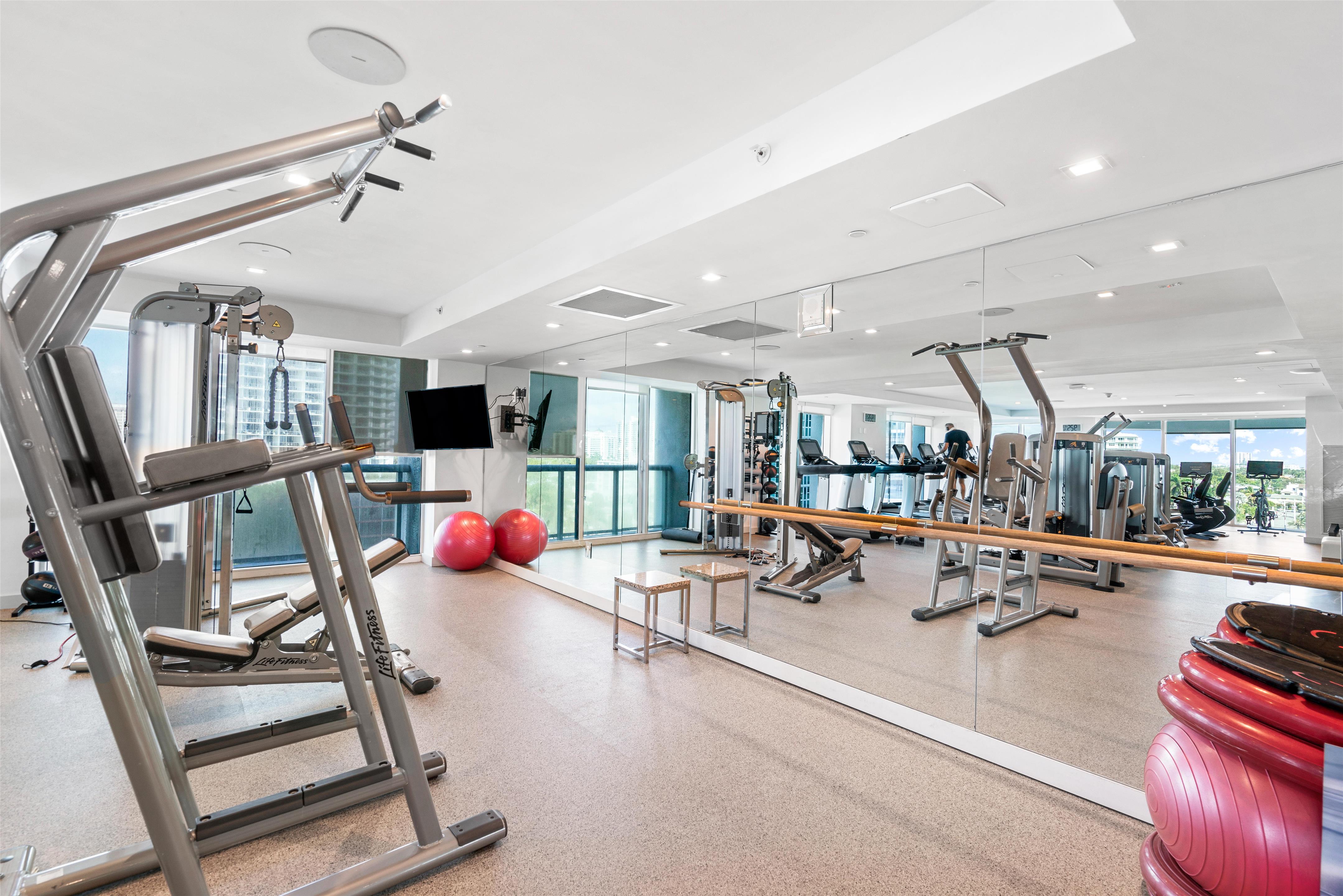 Health club fitness center gym | Conrad Fort Lauderdale Beach