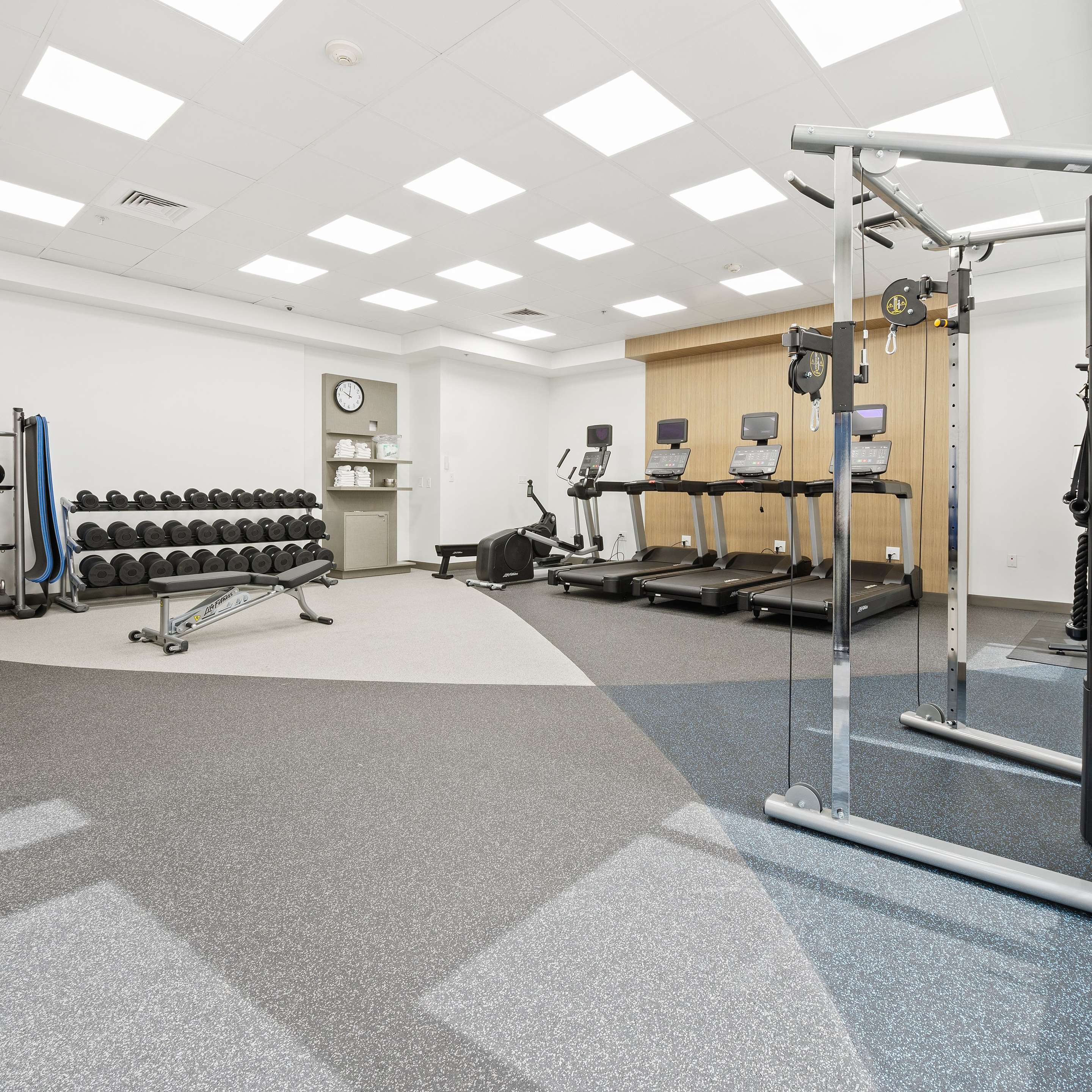 Health club fitness center gym | Hilton Garden Inn Fort Lauderdale Airport-Cruise Port