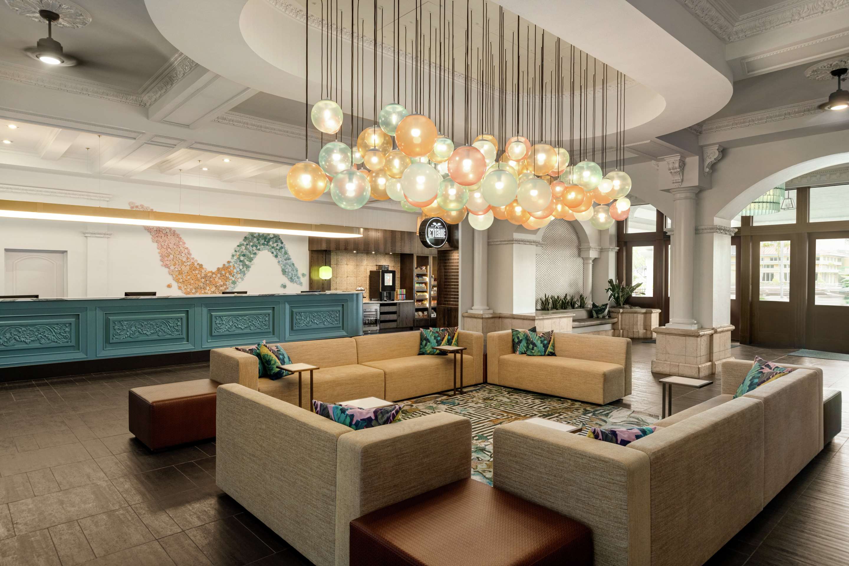 Lobby | Embassy Suites by Hilton Fort Lauderdale 17th Street