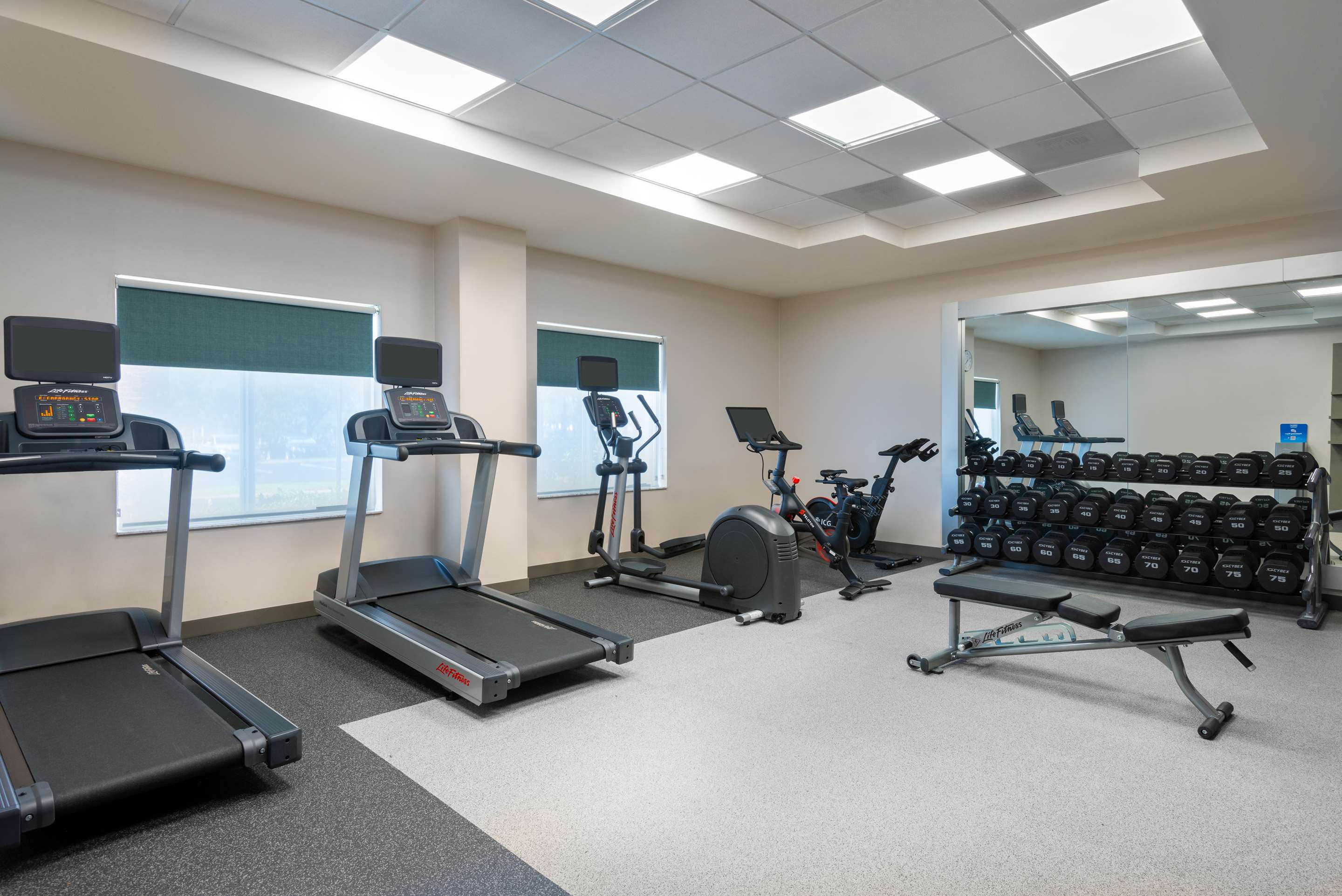 Health club fitness center gym | Hilton Garden Inn Ft. Lauderdale SW/Miramar