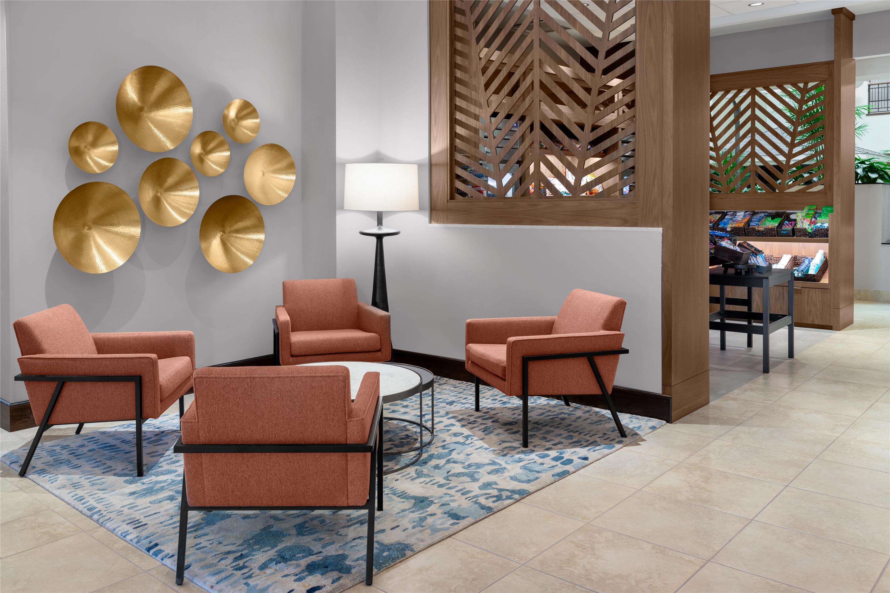 Lobby | Embassy Suites by Hilton Fort Myers Estero