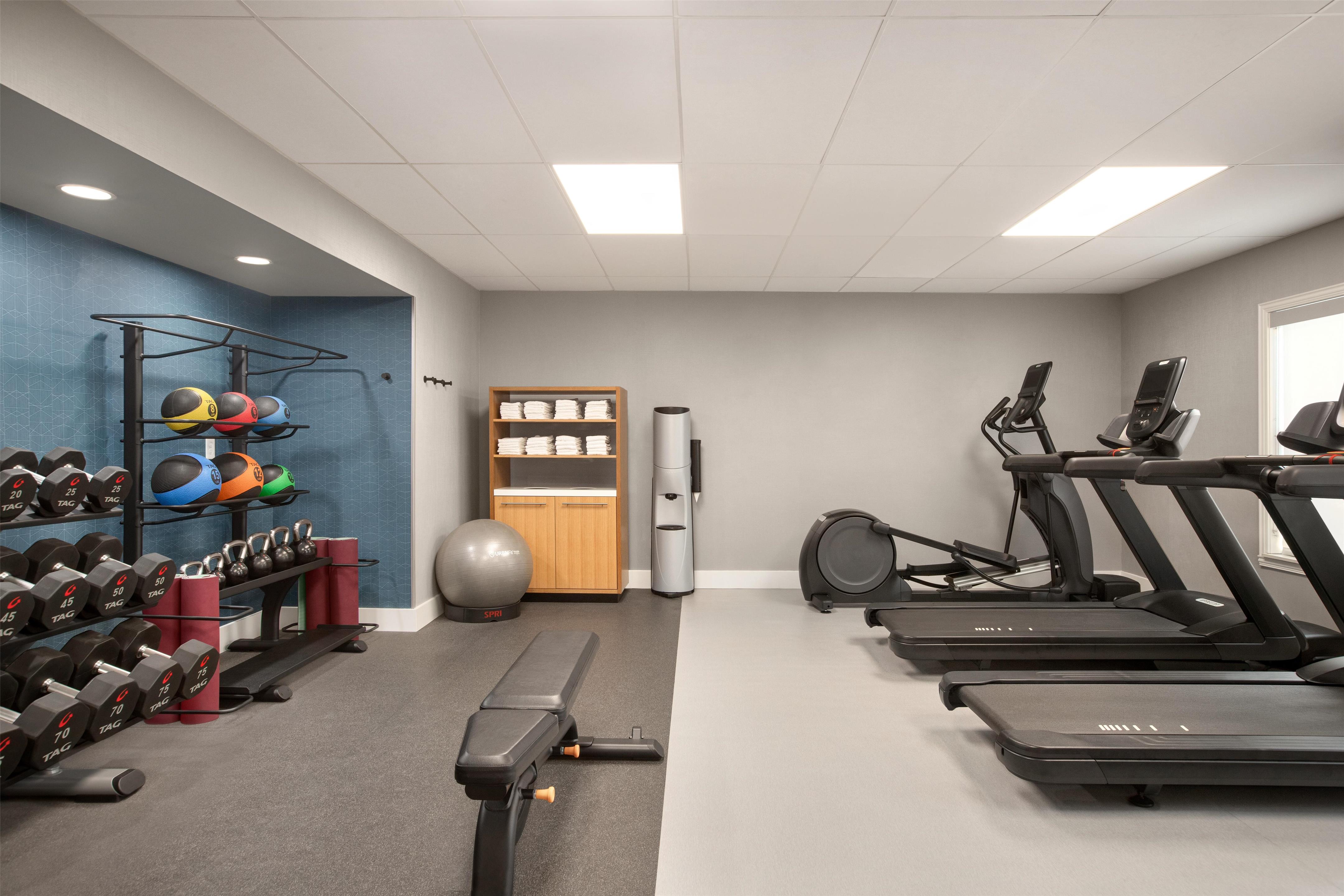 Health club fitness center gym | Homewood Suites by Hilton - Fort Myers
