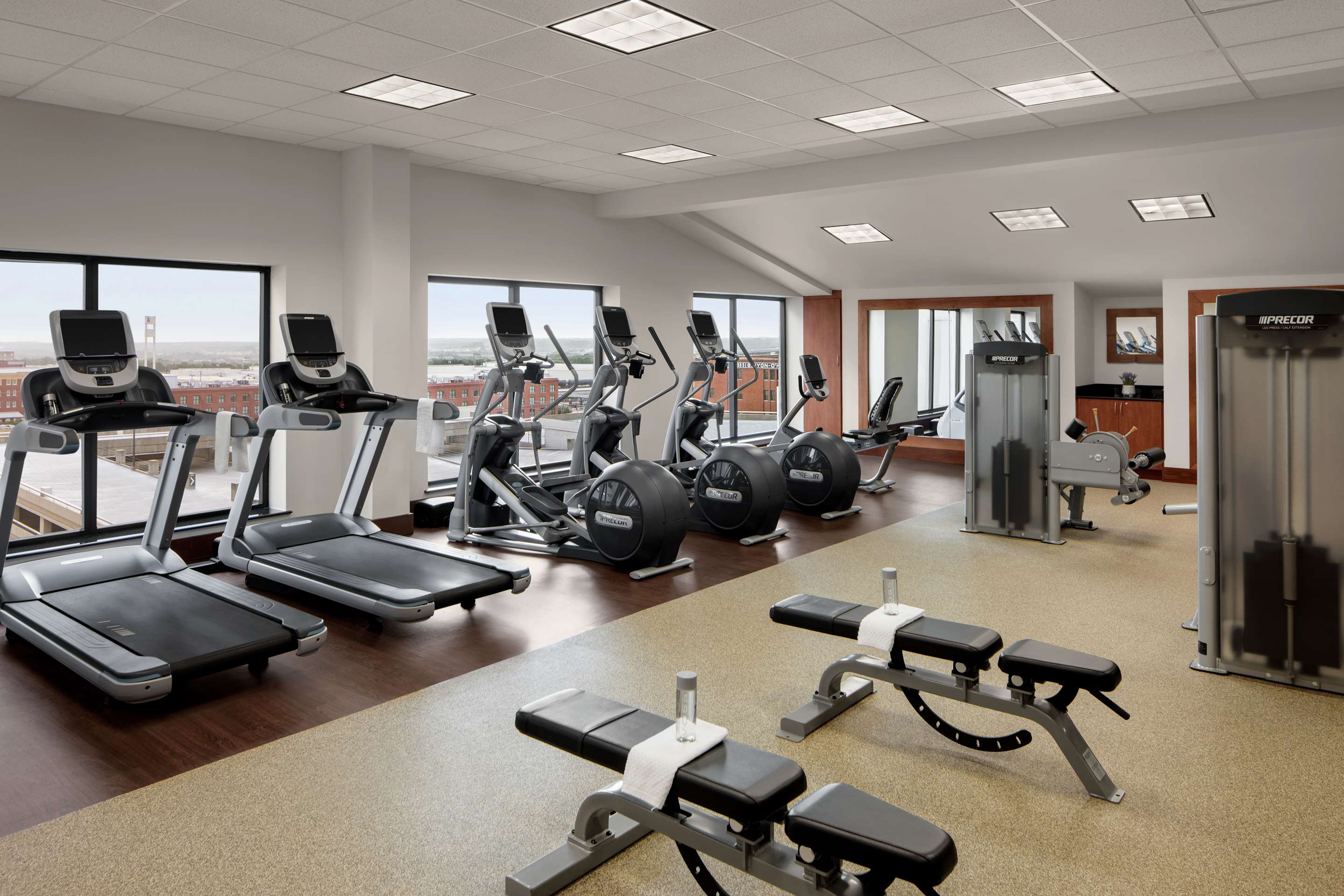 Health club fitness center gym