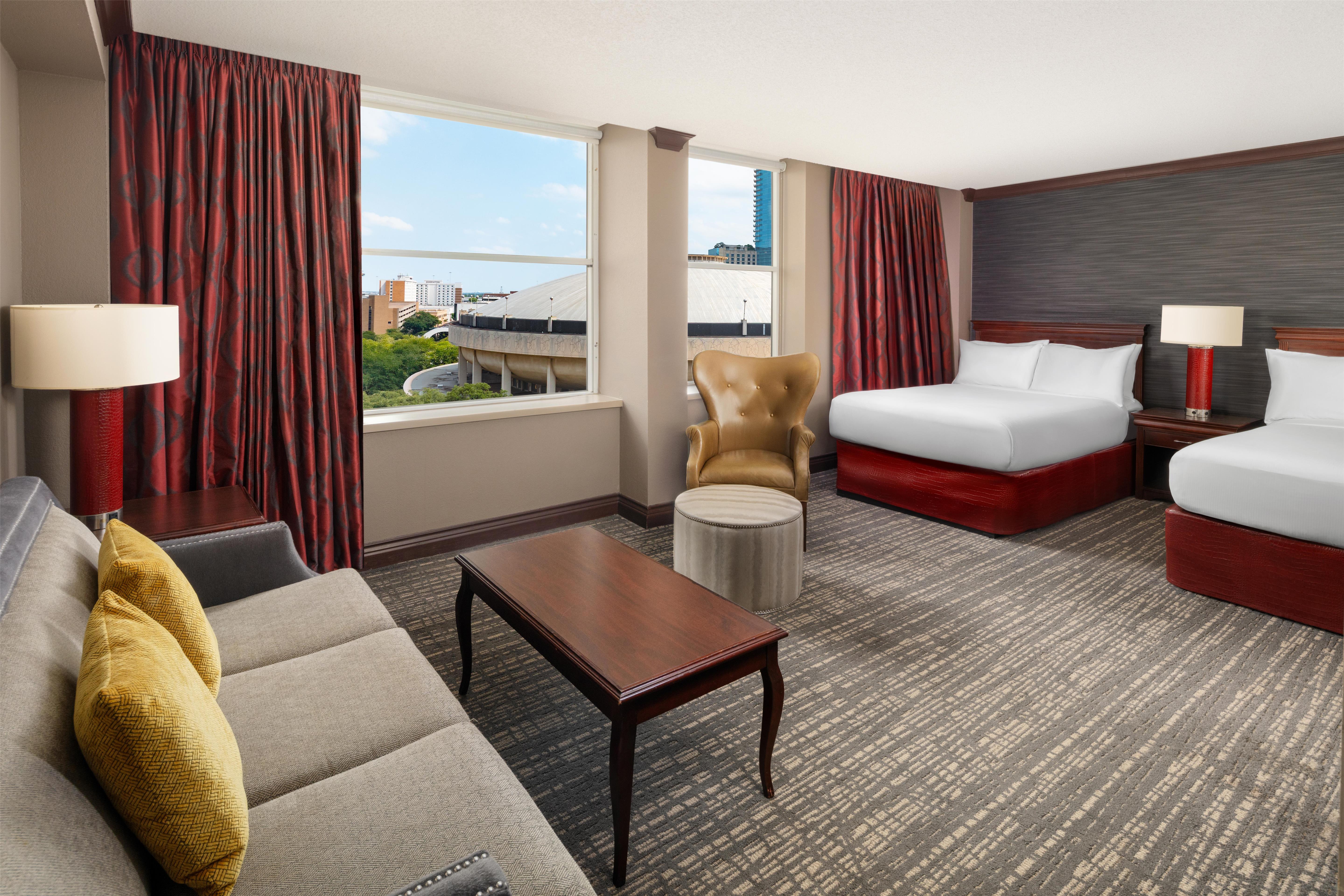 Hilton Downtown Fort Worth Room Type - 2 DOUBLE WITH SOFA BED