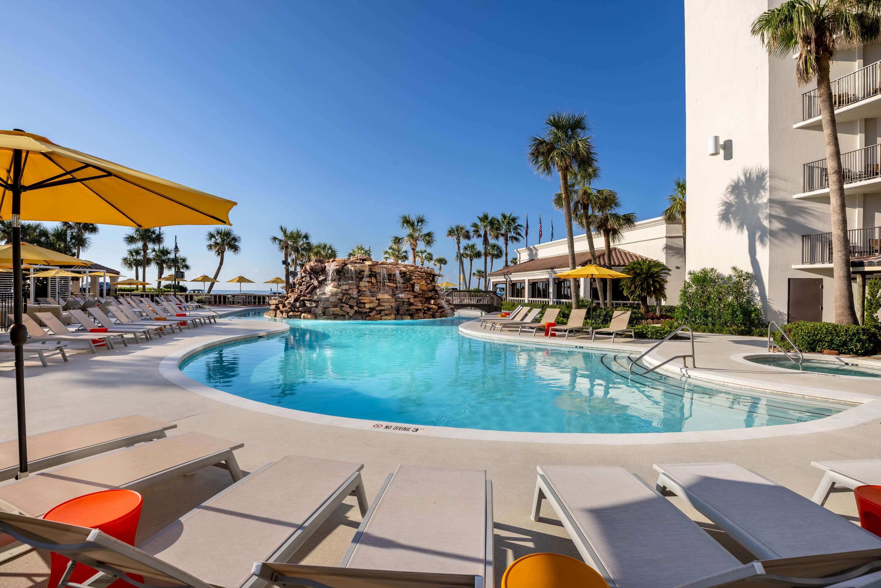 Pool | Hilton Galveston Island Resort