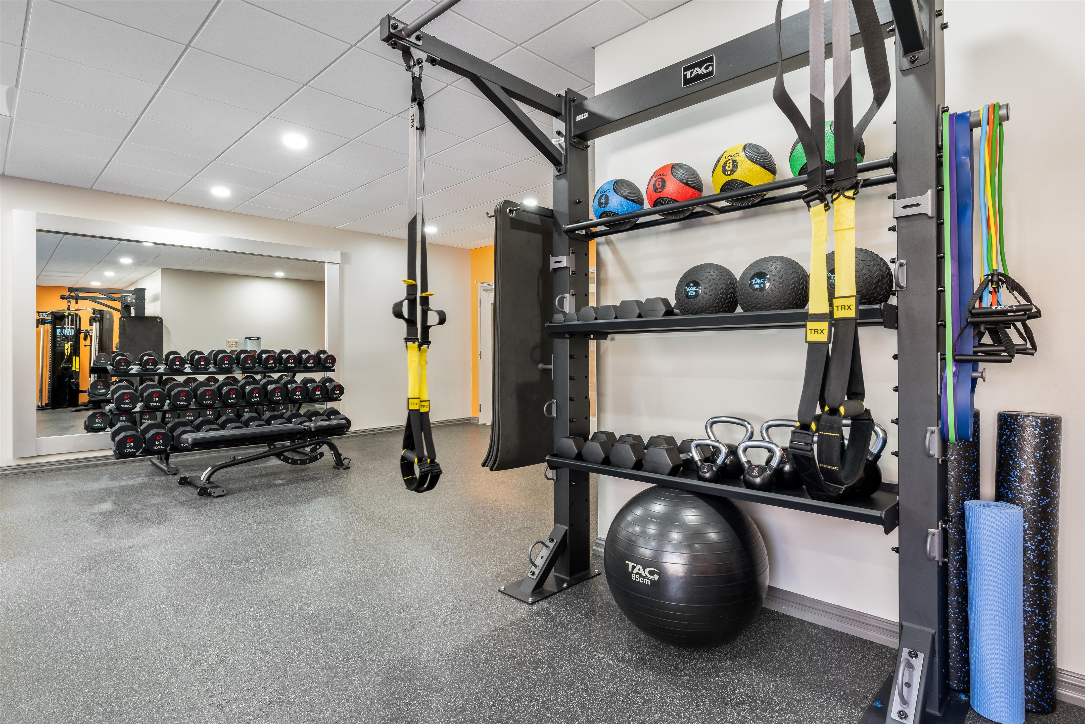 Health club fitness center gym | Hilton Garden Inn Mystic/Groton