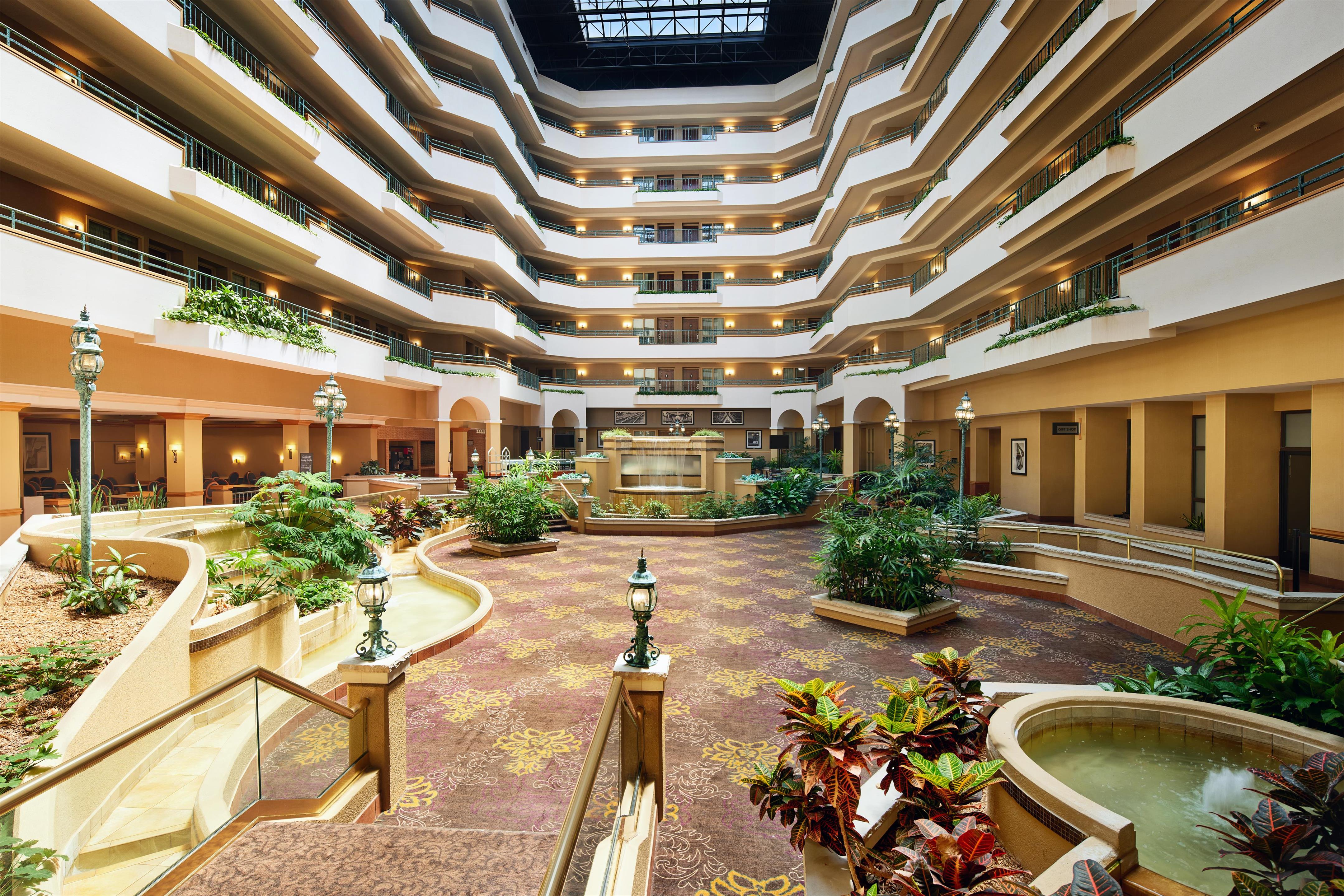 Lobby | Embassy Suites by Hilton Greensboro Airport