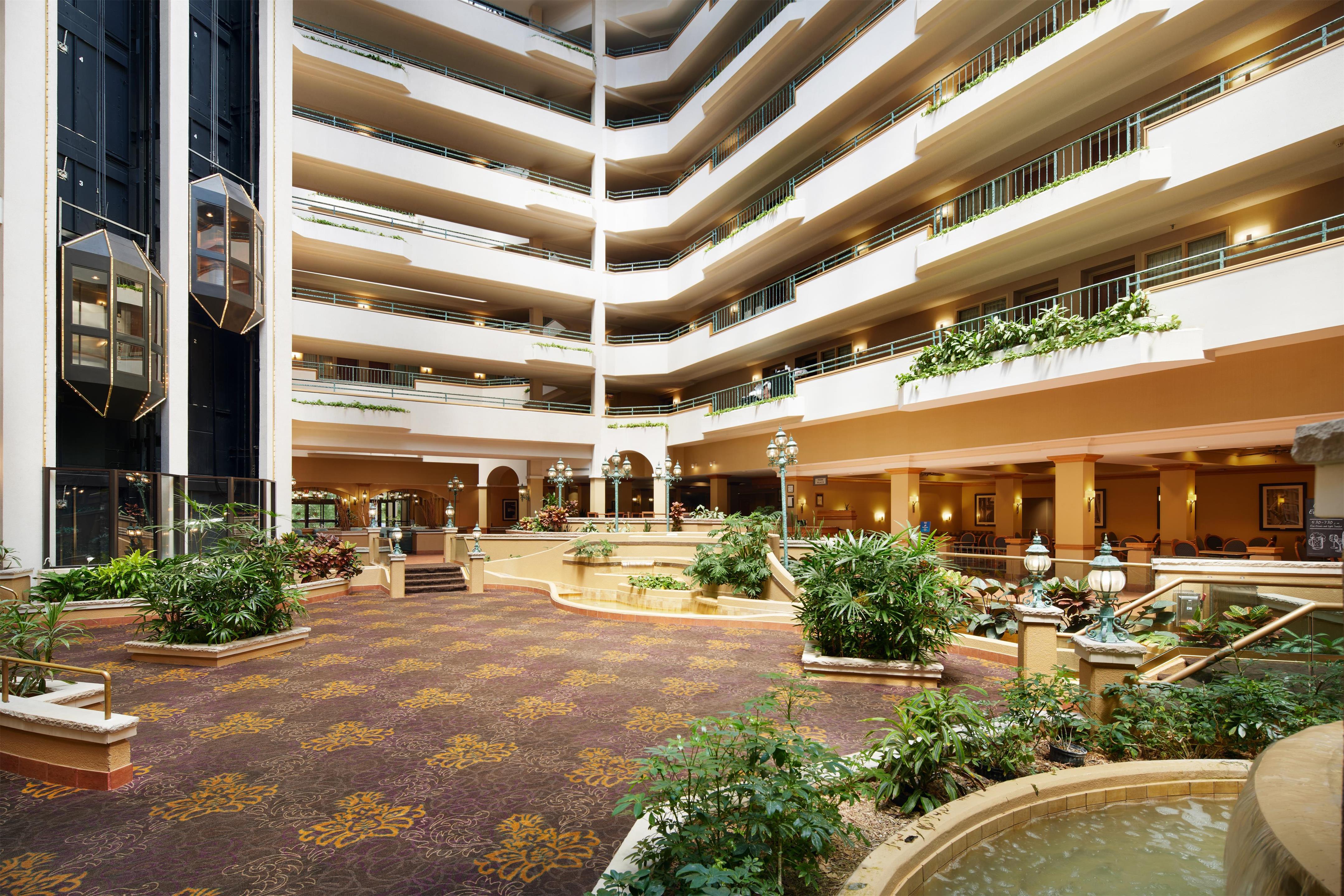 Lobby | Embassy Suites by Hilton Greensboro Airport