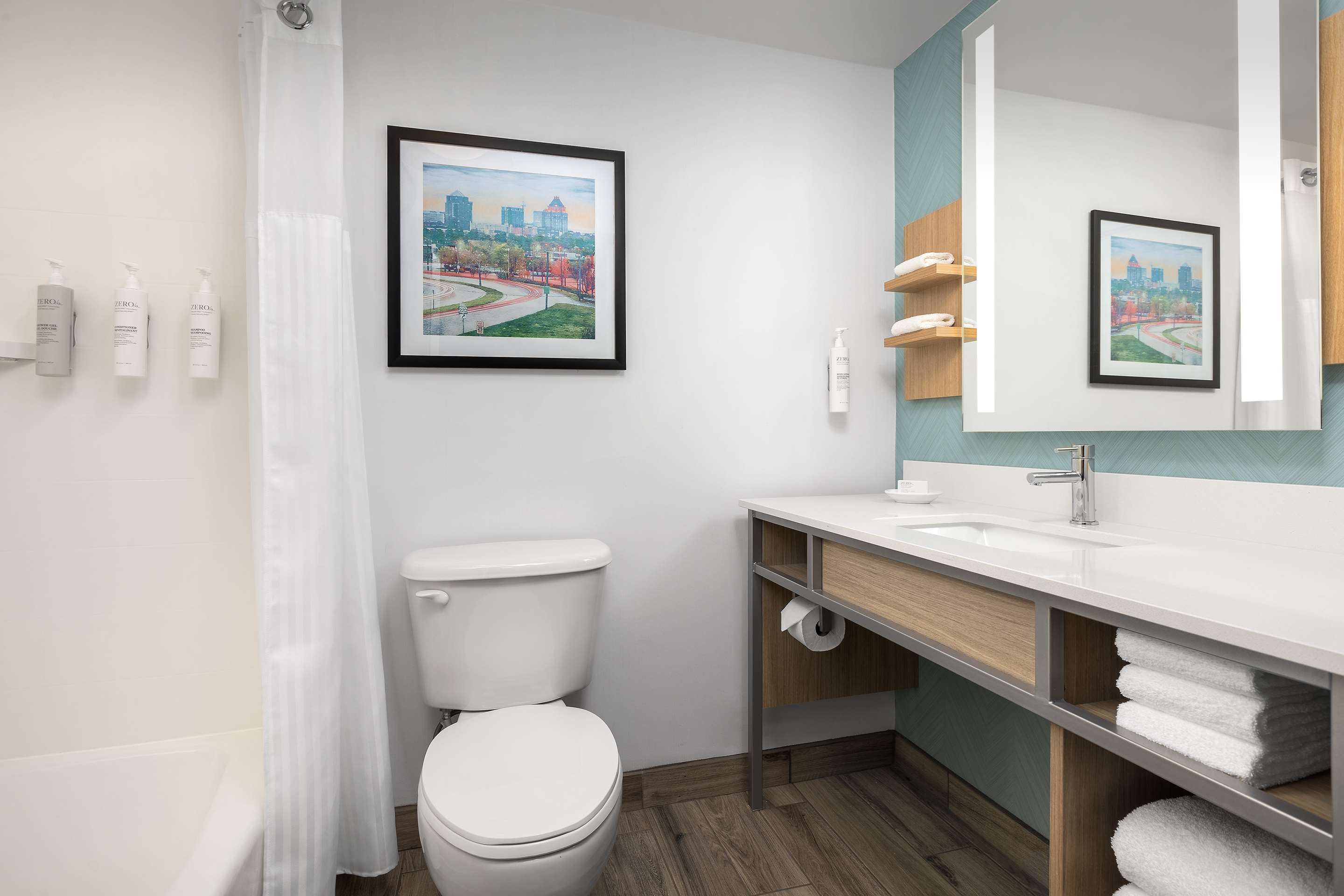Guest room bath