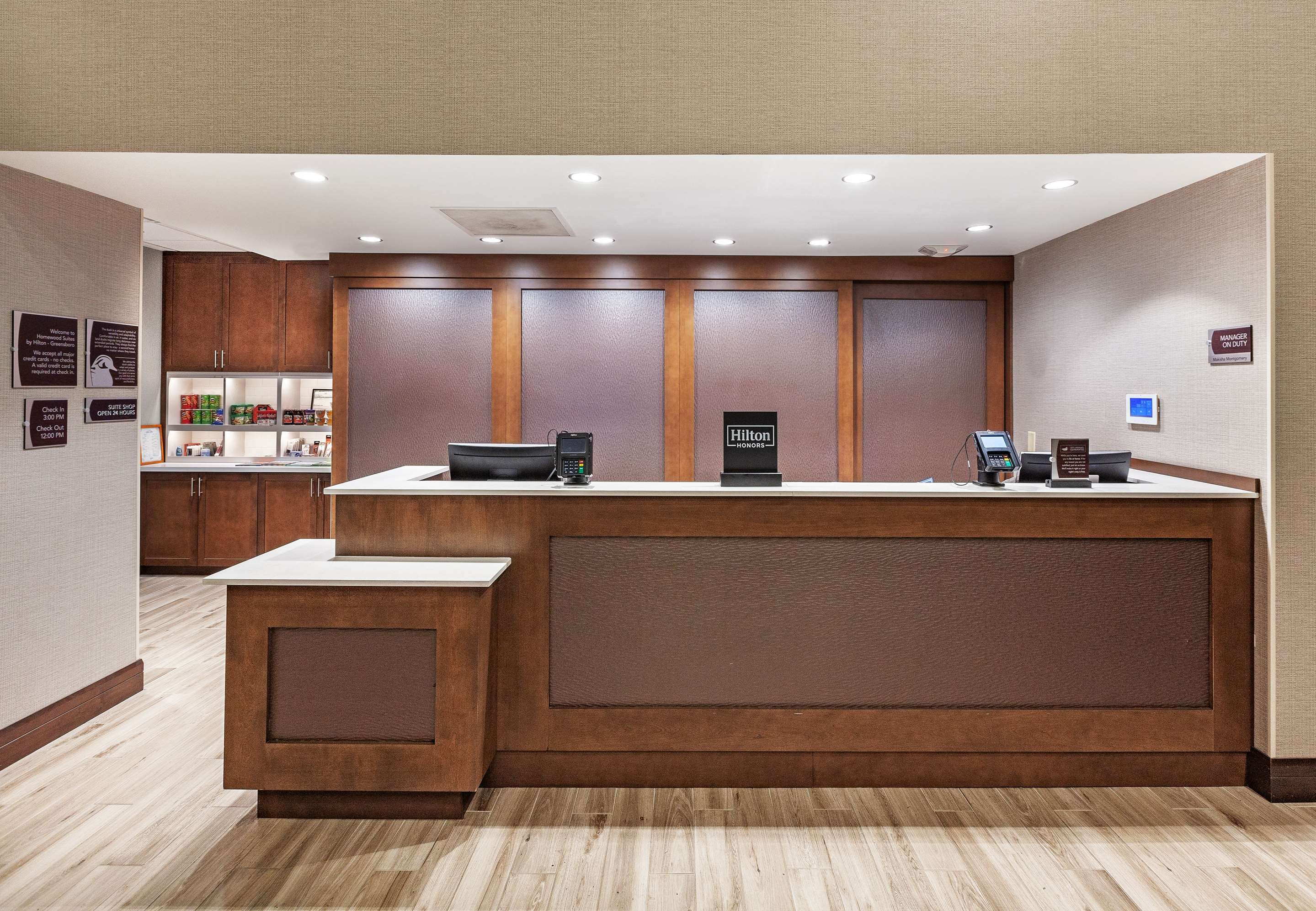 Reception | Homewood Suites by Hilton Greensboro