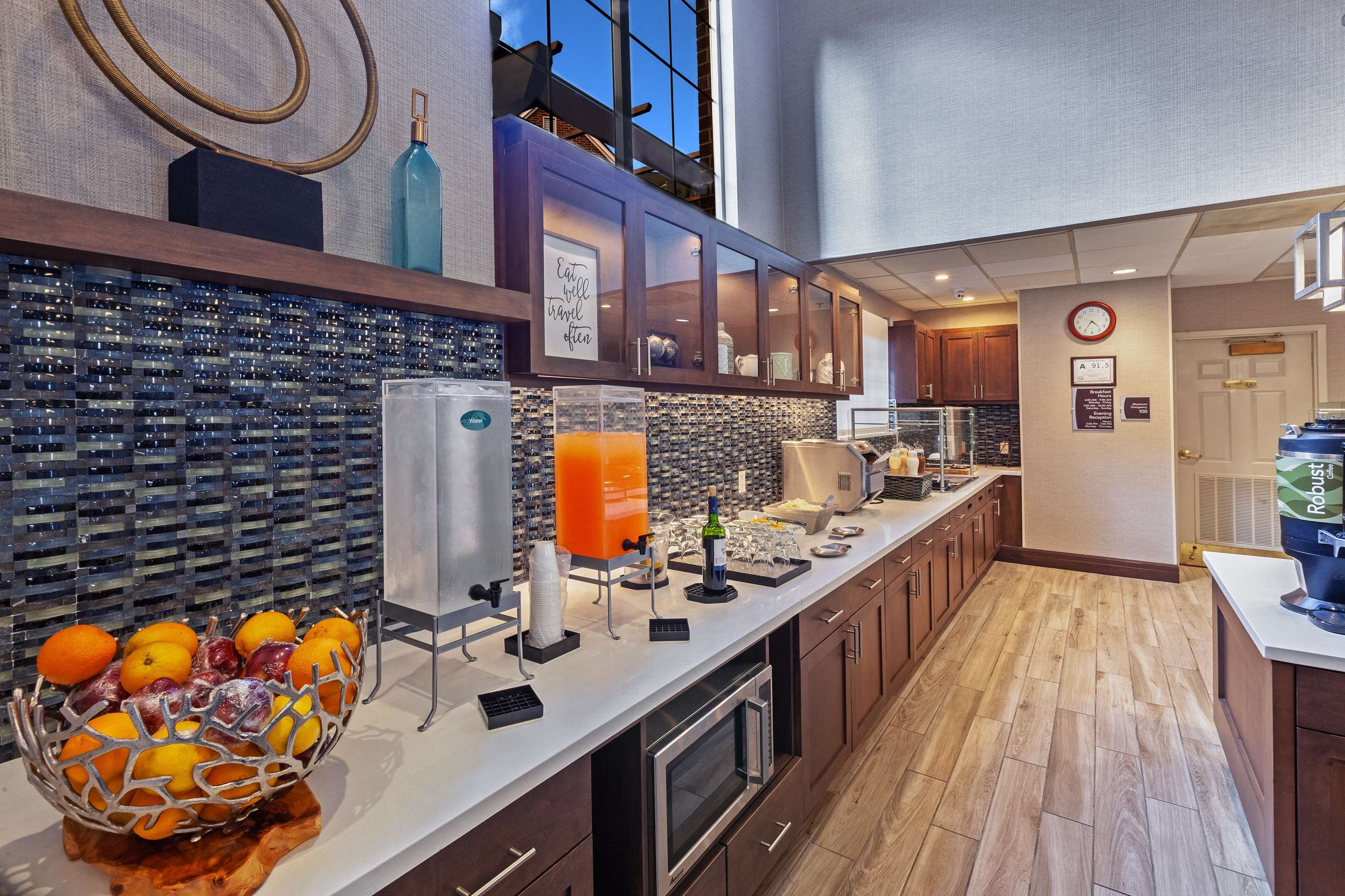 Breakfast Area | Homewood Suites by Hilton Greensboro