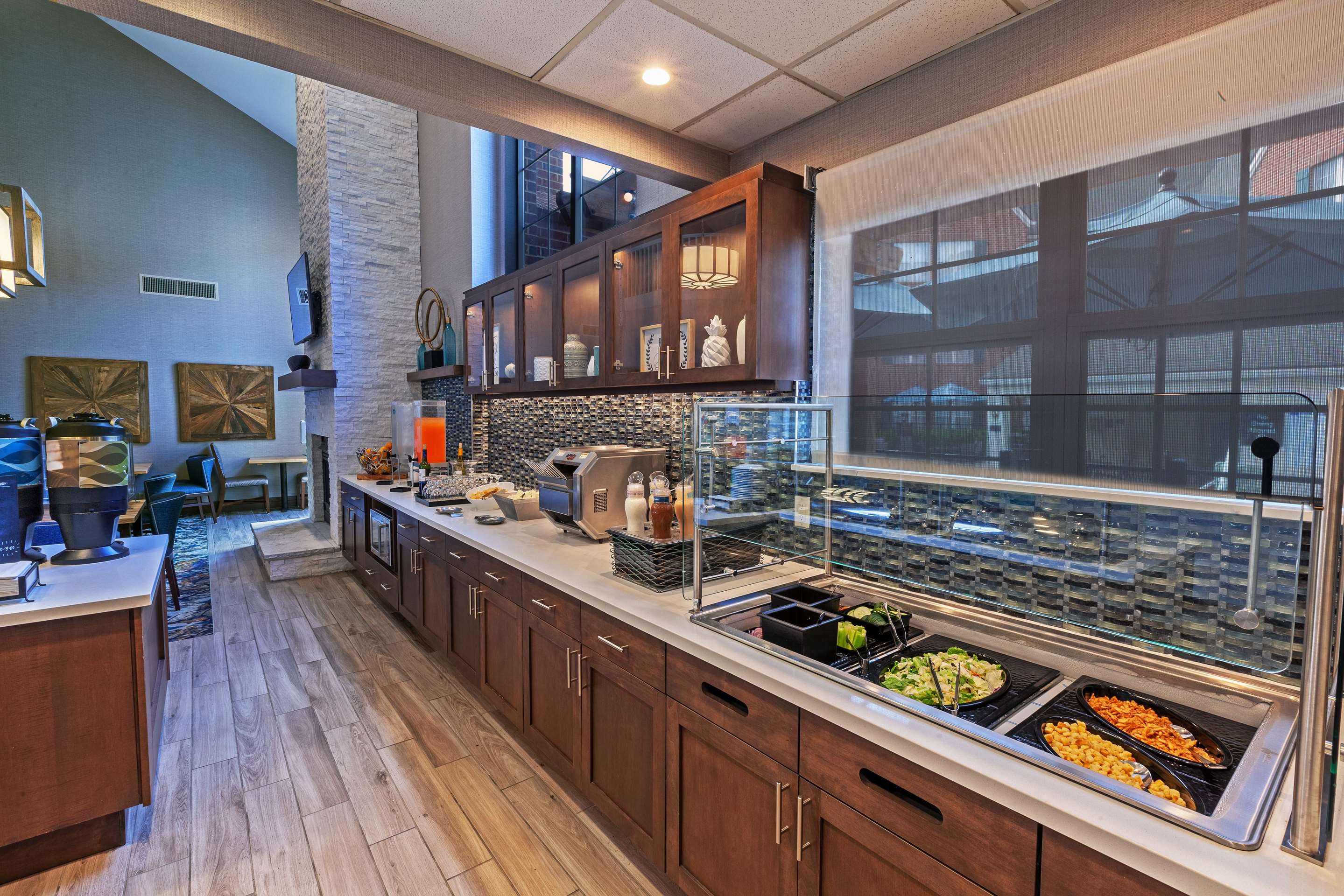 Breakfast Area | Homewood Suites by Hilton Greensboro