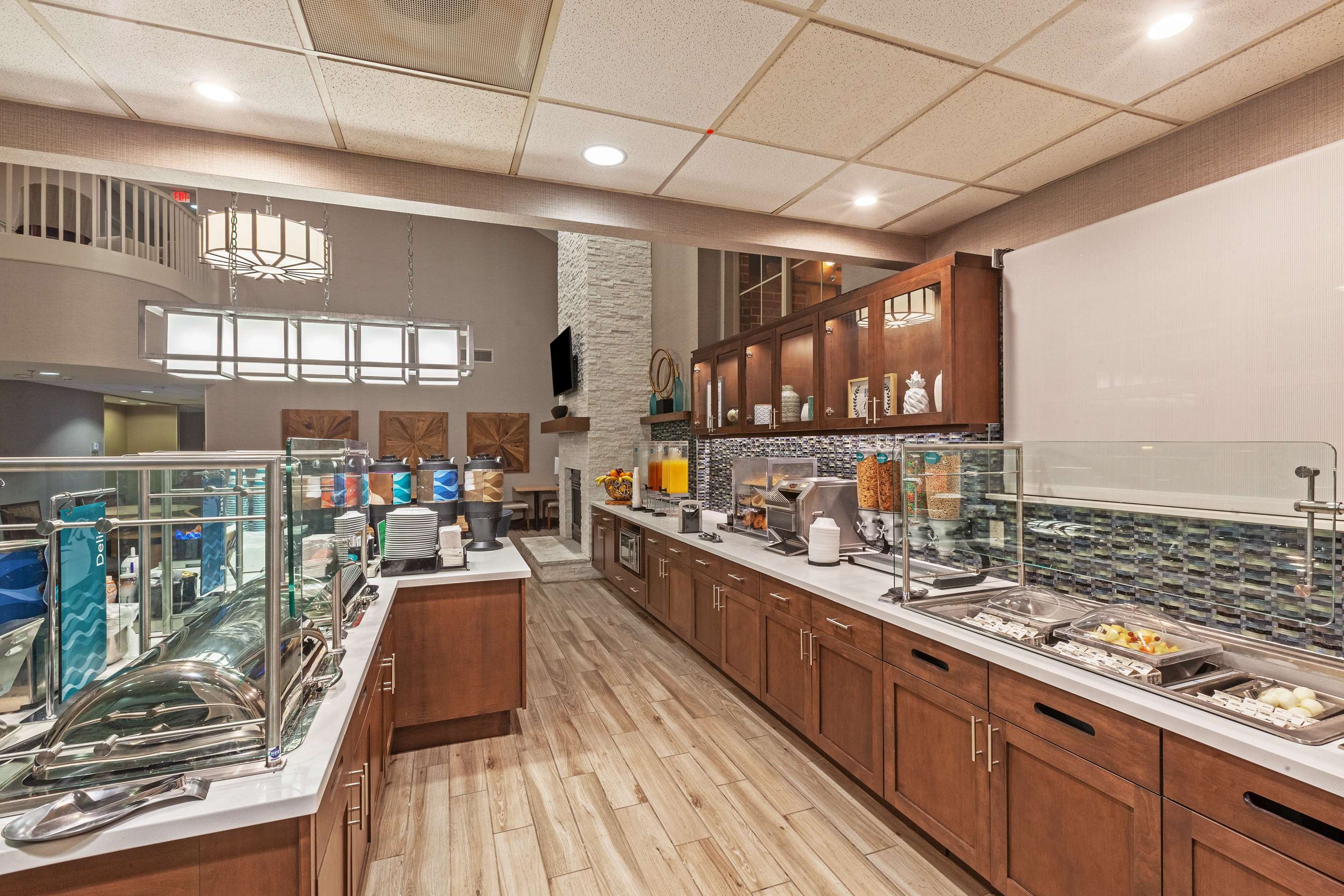 Breakfast Area | Homewood Suites by Hilton Greensboro