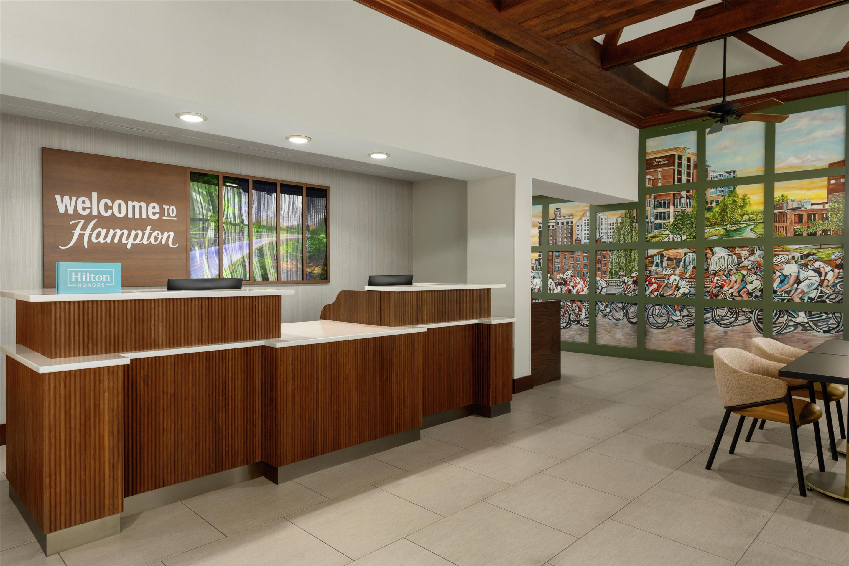 Reception | Hampton Inn & Suites Greenville-Downtown-RiverPlace