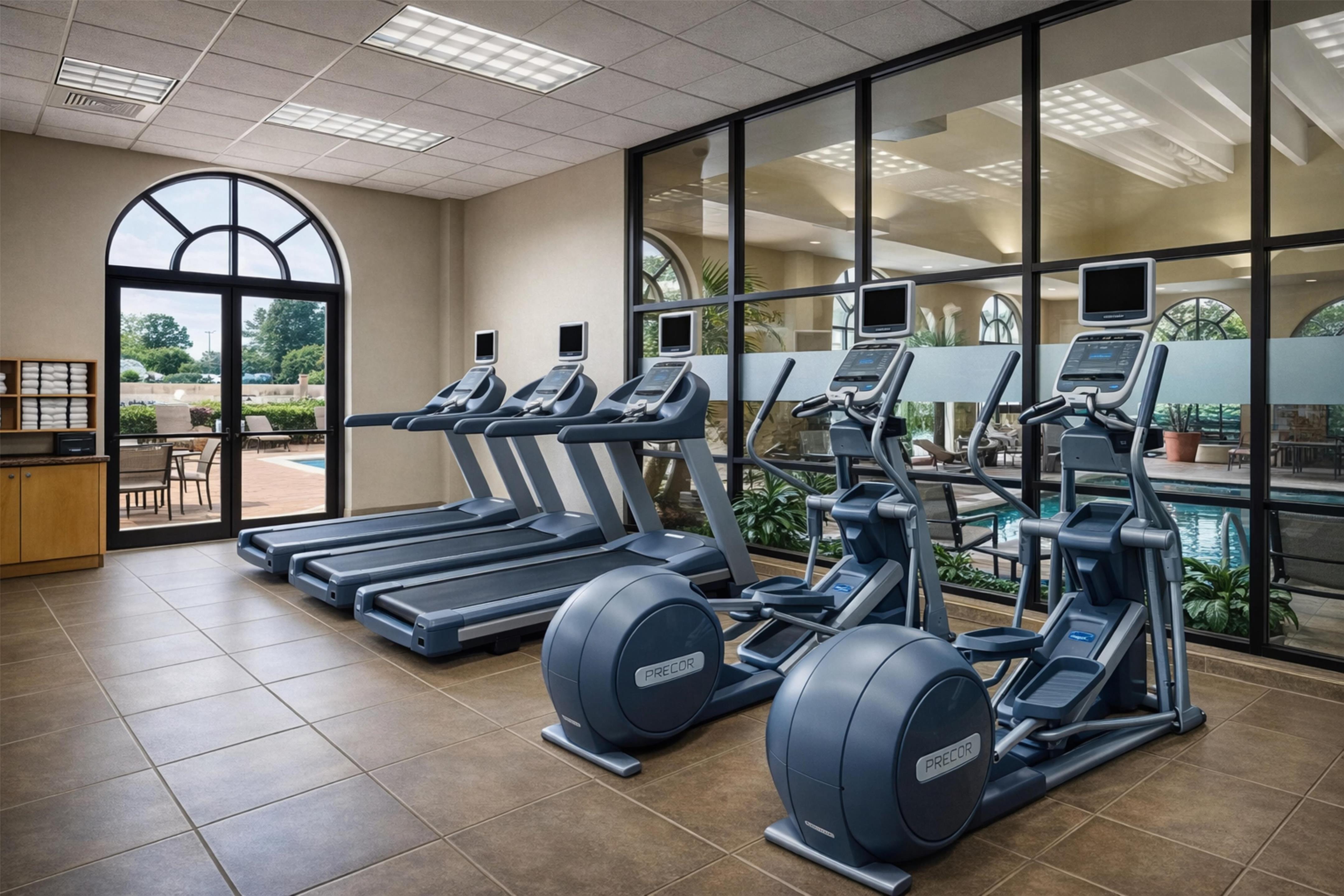 Health club fitness center gym | Embassy Suites by Hilton Greenville Golf Resort & Conference Center
