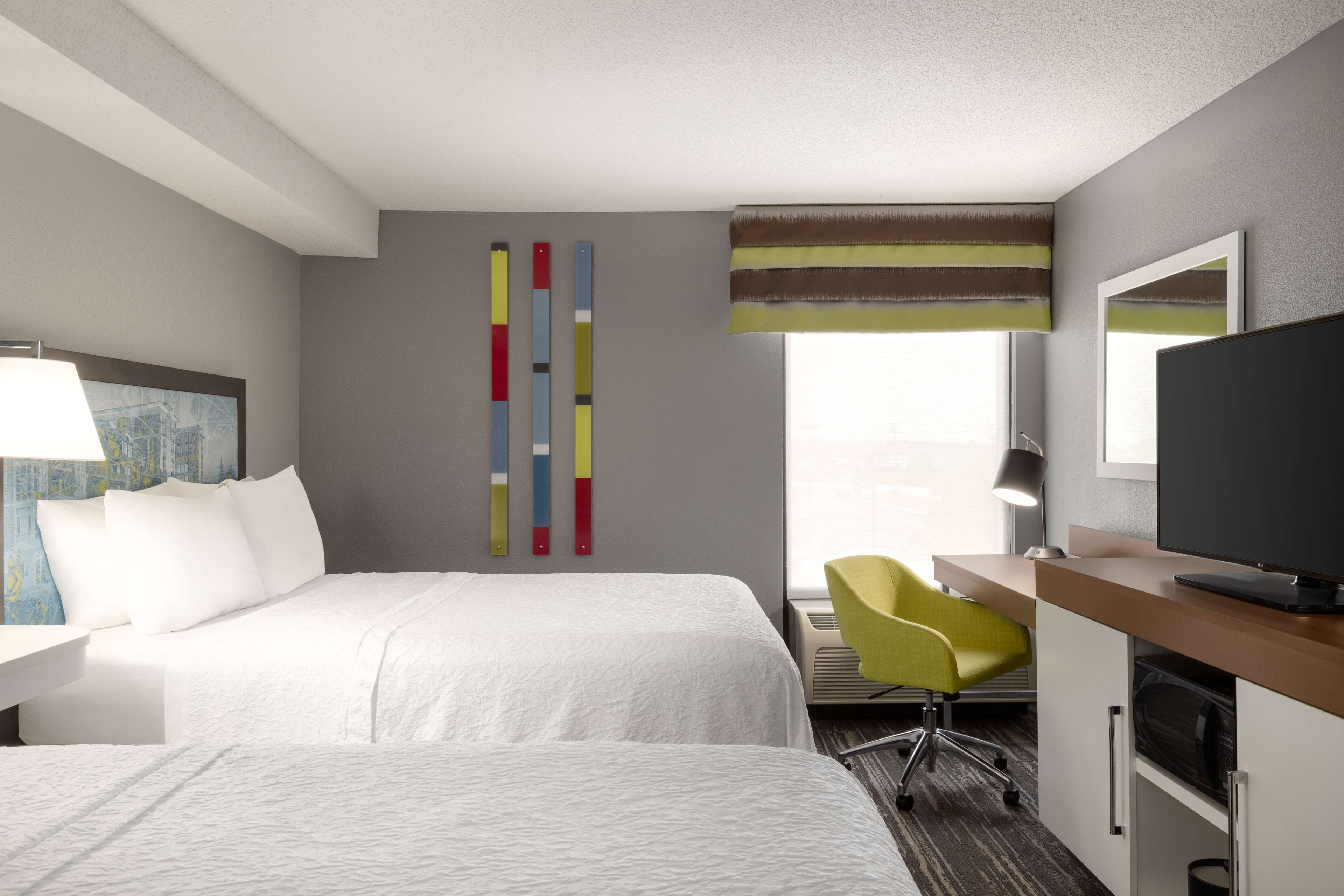 Hampton Inn Simpsonville Room Type - 2 QN HEARING ACC NOSMOK