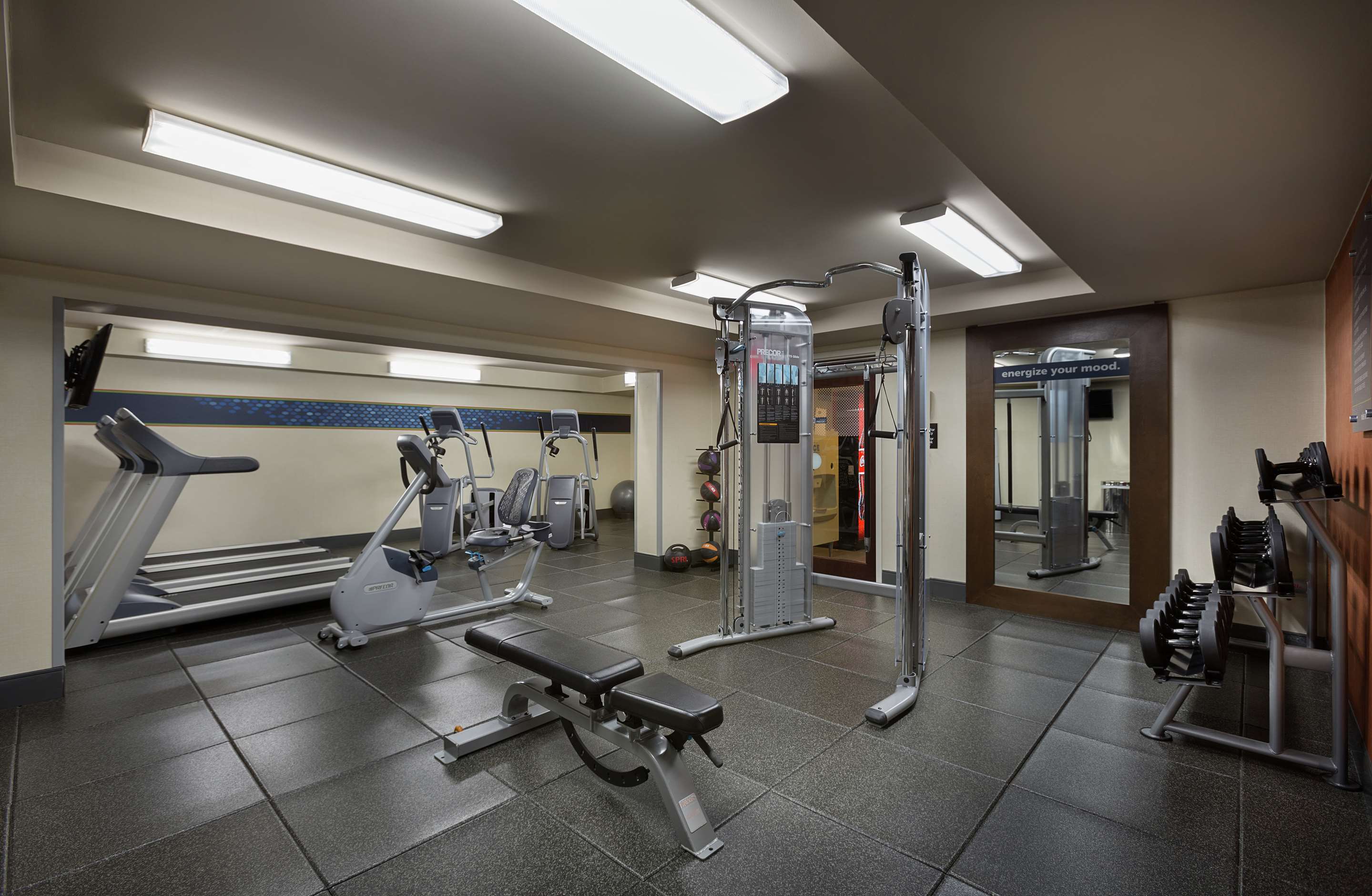 Health club fitness center gym