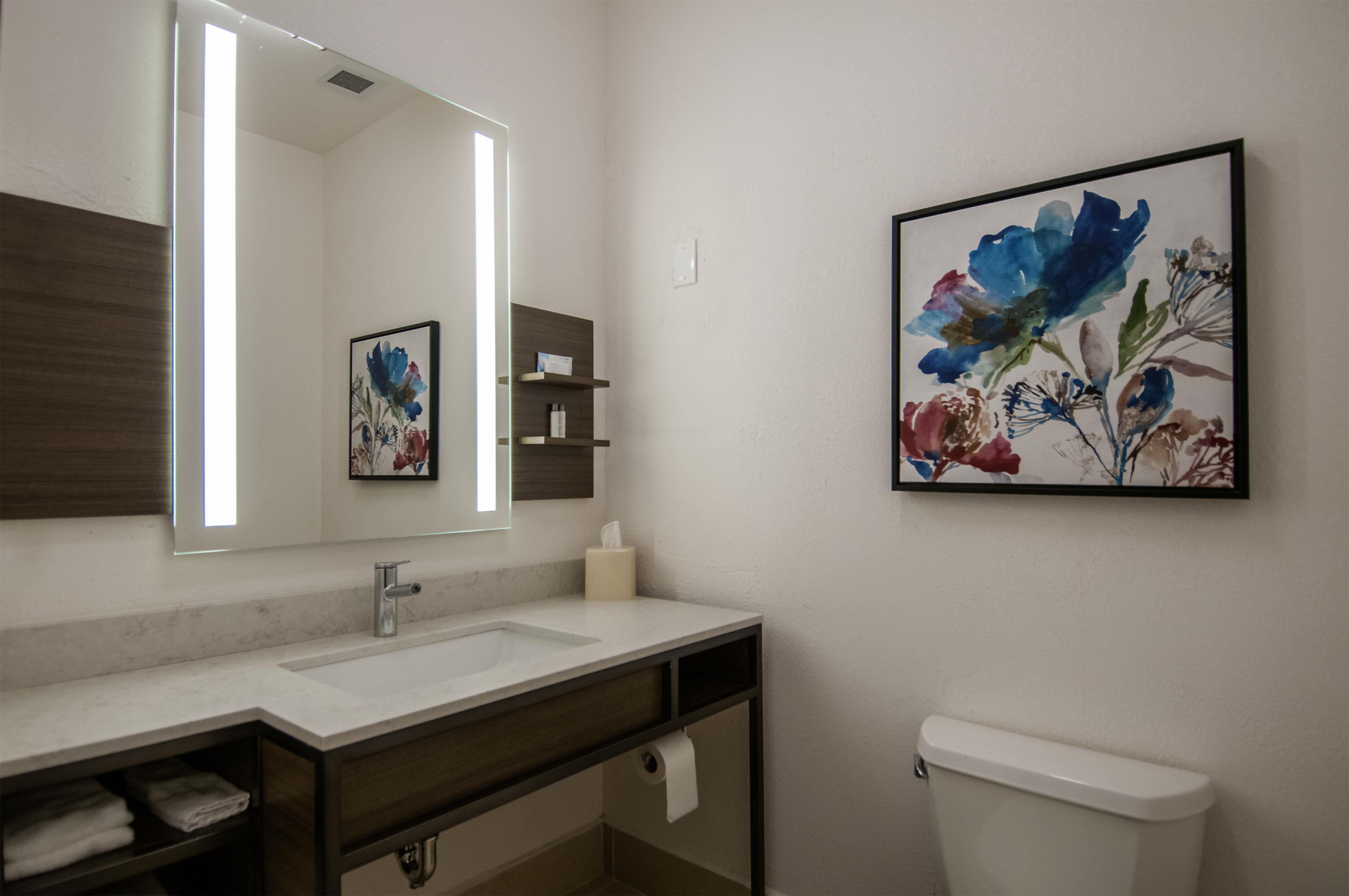 Guest room bath