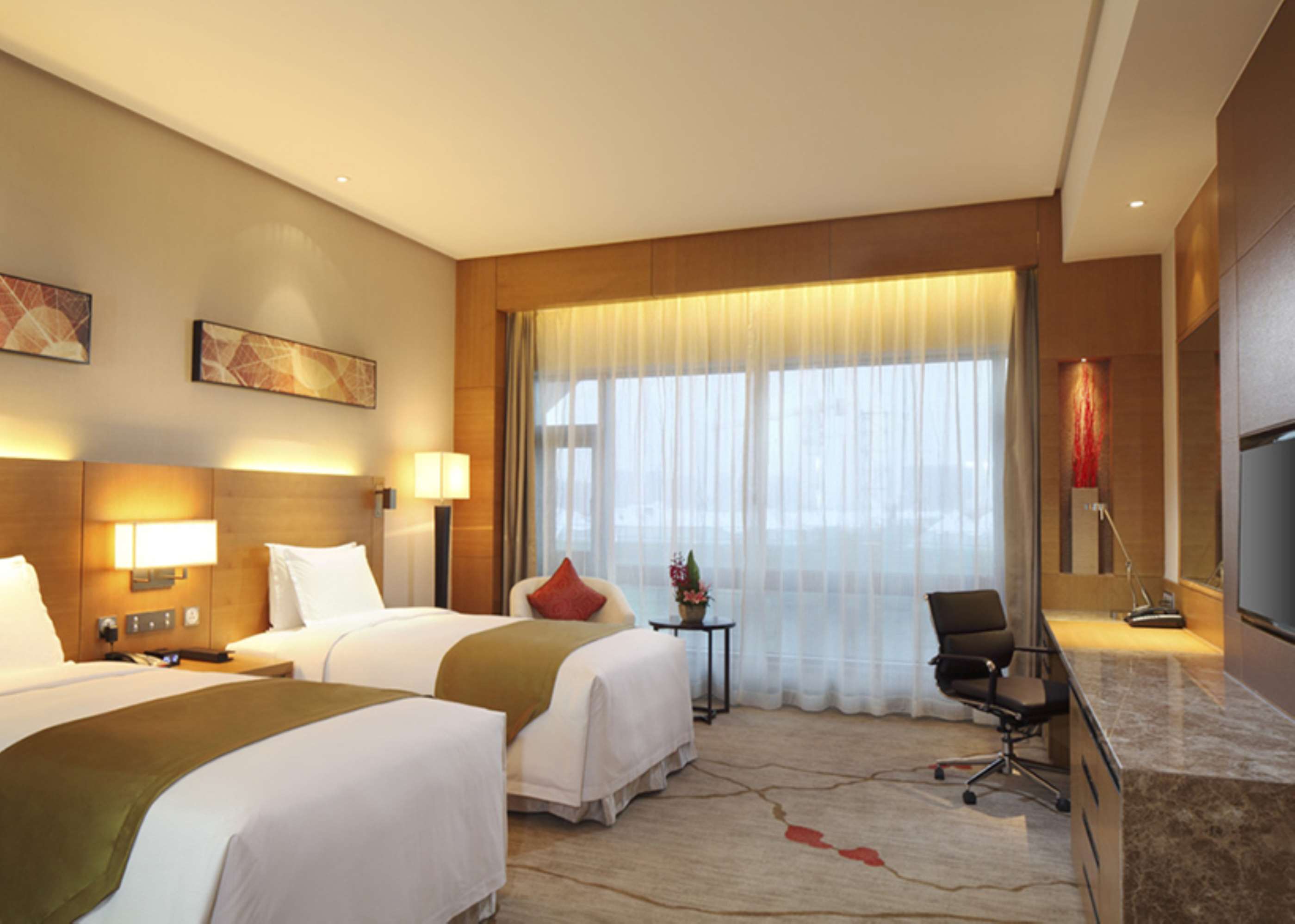 Doubletree By Hilton Hotel Jiaxing Room Type - TWIN DELUXE ROOM W BALCONY