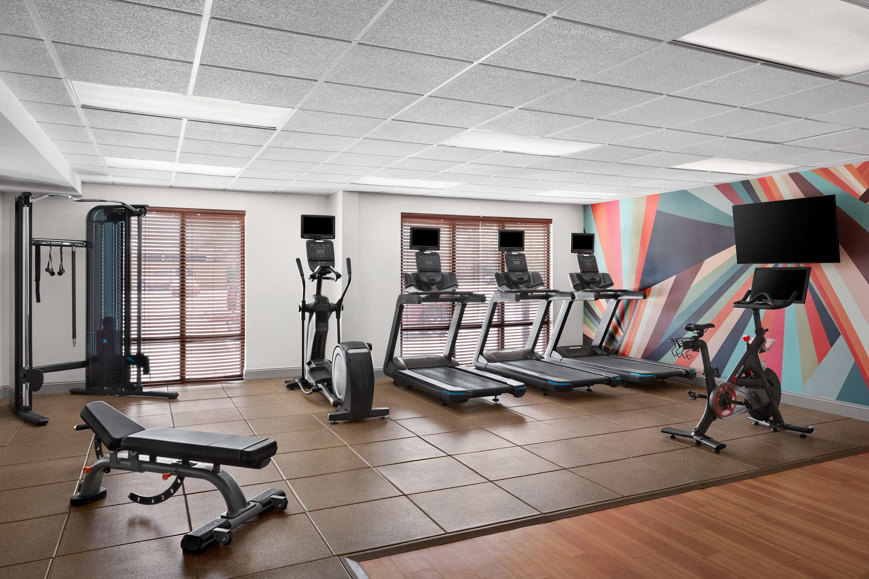 Health club fitness center gym | Hilton Garden Inn Beaufort