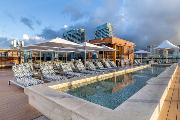 Pool - Holulani Waikiki Hotel by Hilton Grand Vacations Honolulu