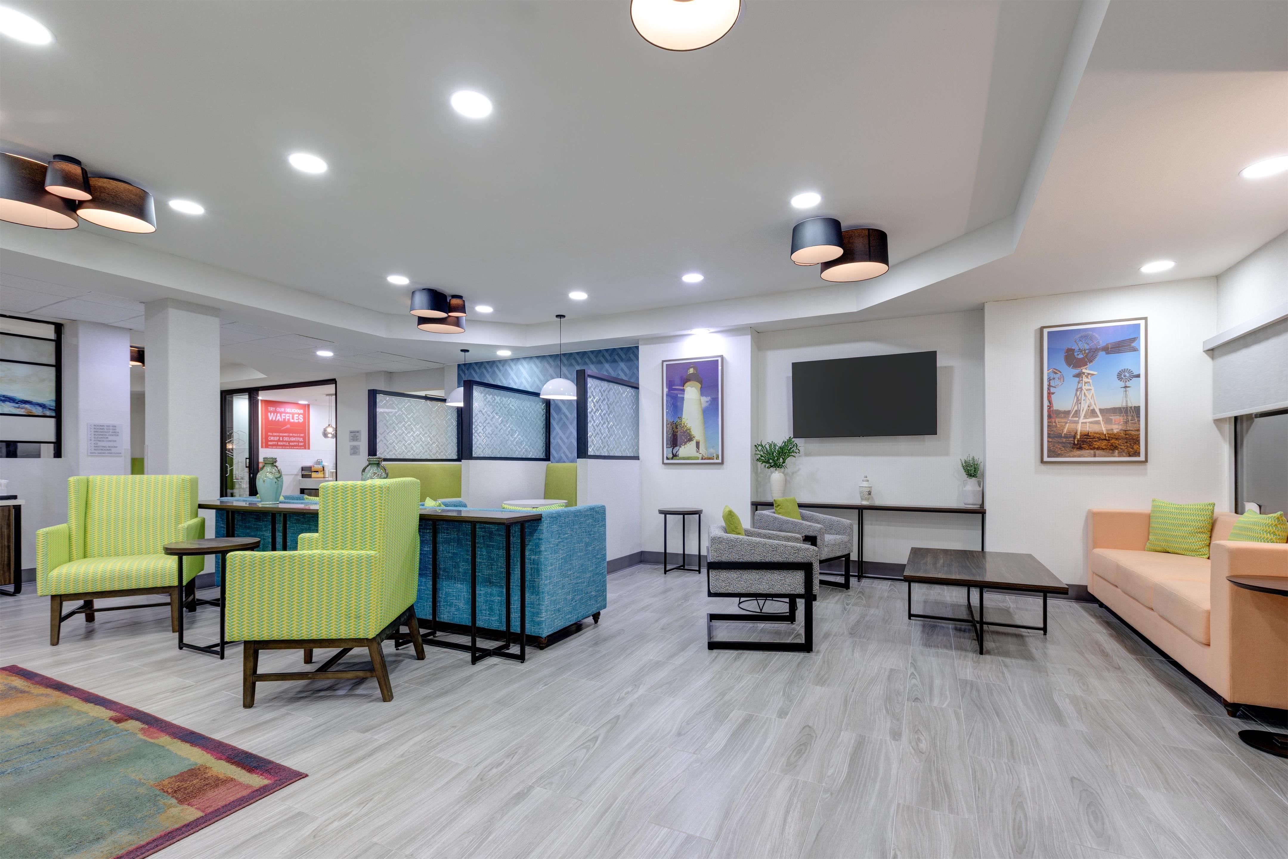 Lobby | Hampton Inn Houston Deer Park Ship Area