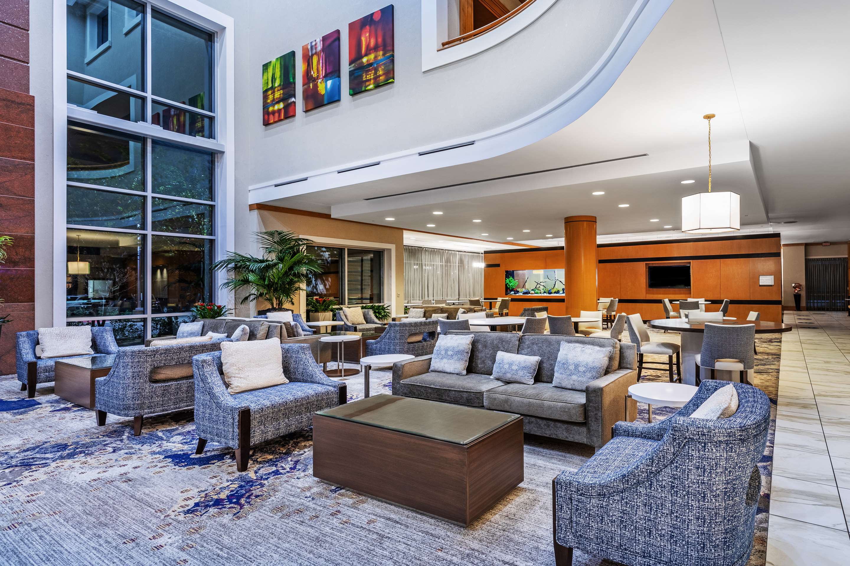 Lobby | Embassy Suites by Hilton Houston Energy Corridor