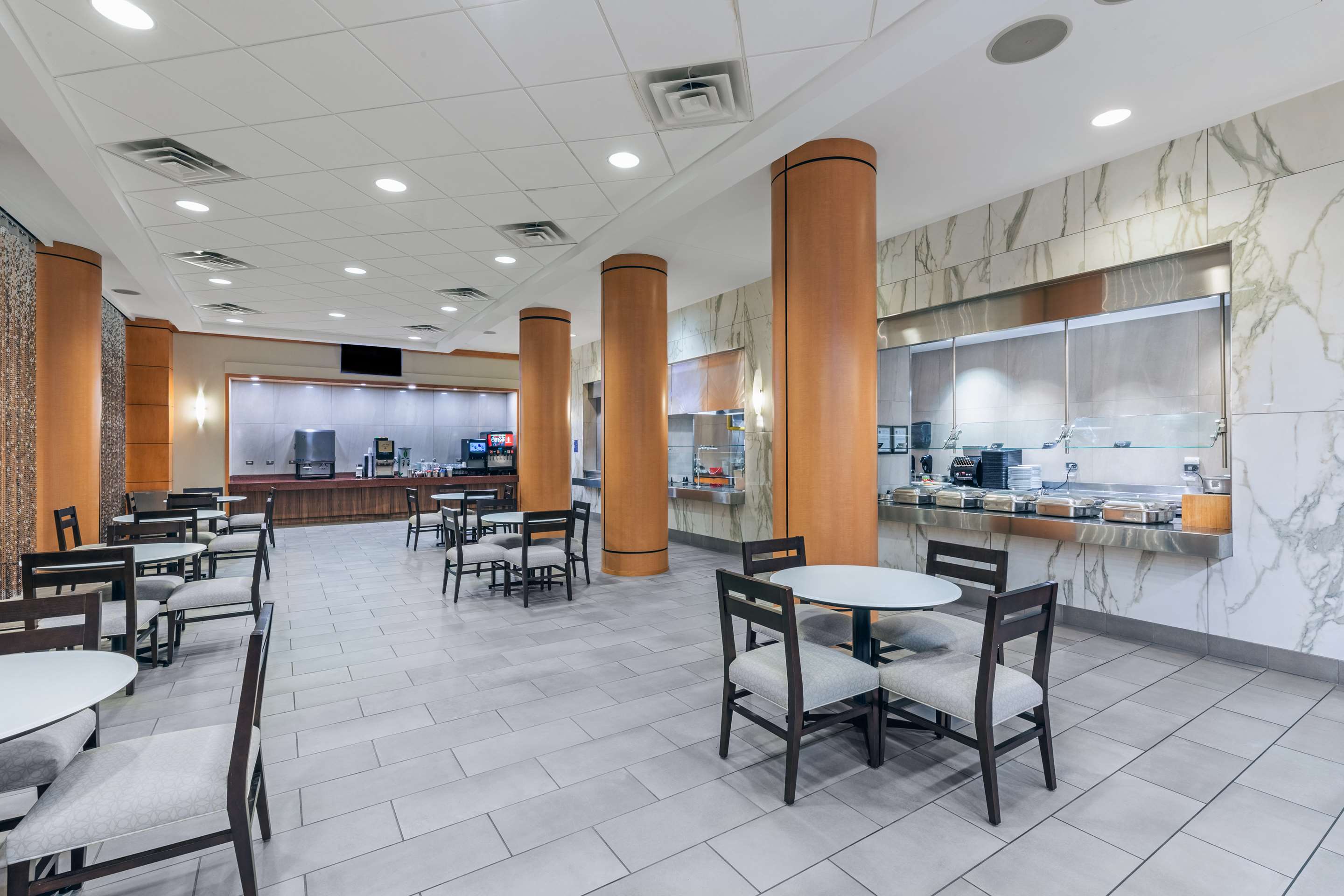 Breakfast Area | Embassy Suites by Hilton Houston Energy Corridor