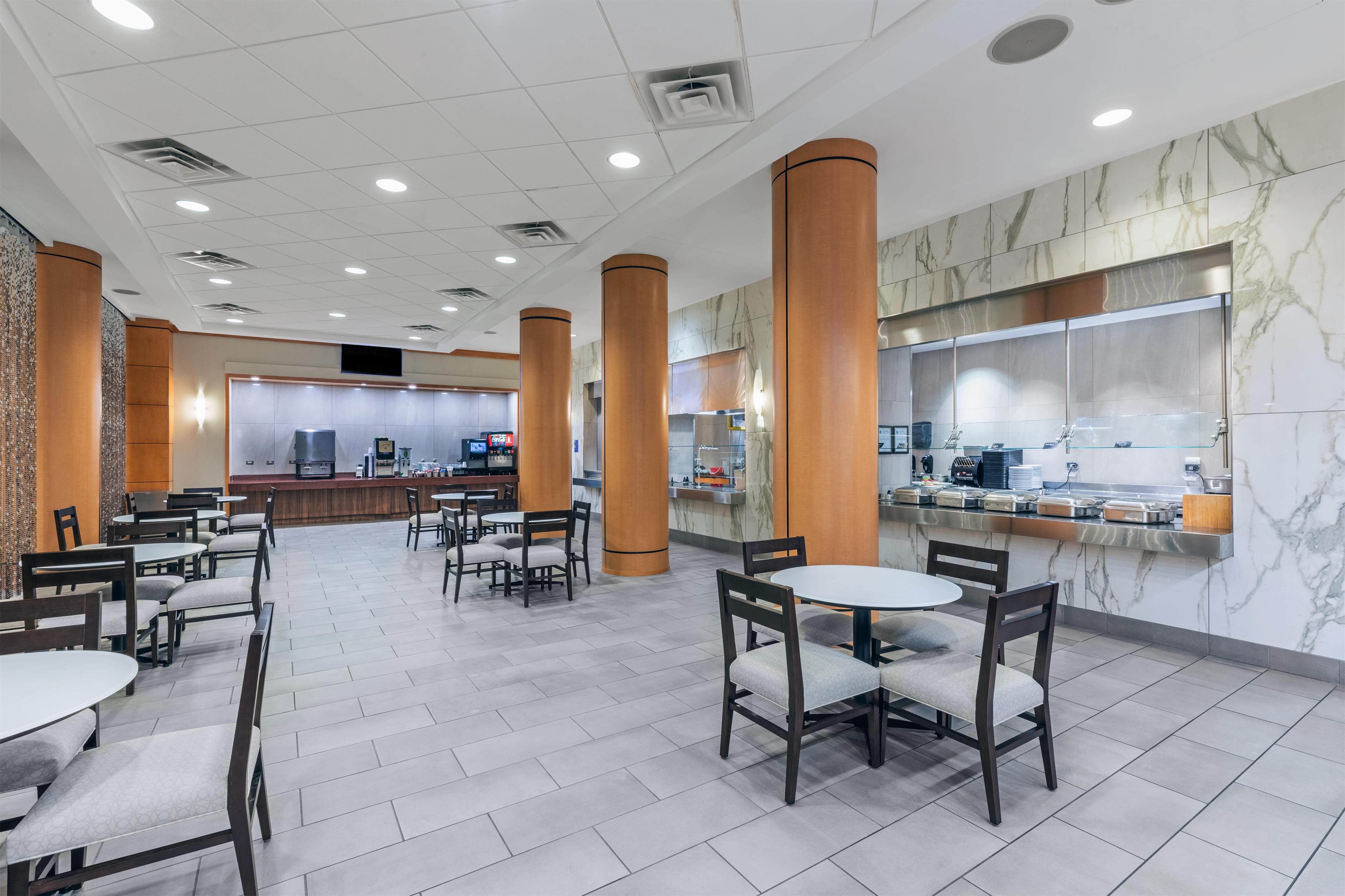 Breakfast Area | Embassy Suites by Hilton Houston Energy Corridor