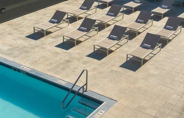 Pool - Hilton Hotel North Houston - I-45, Exit 61