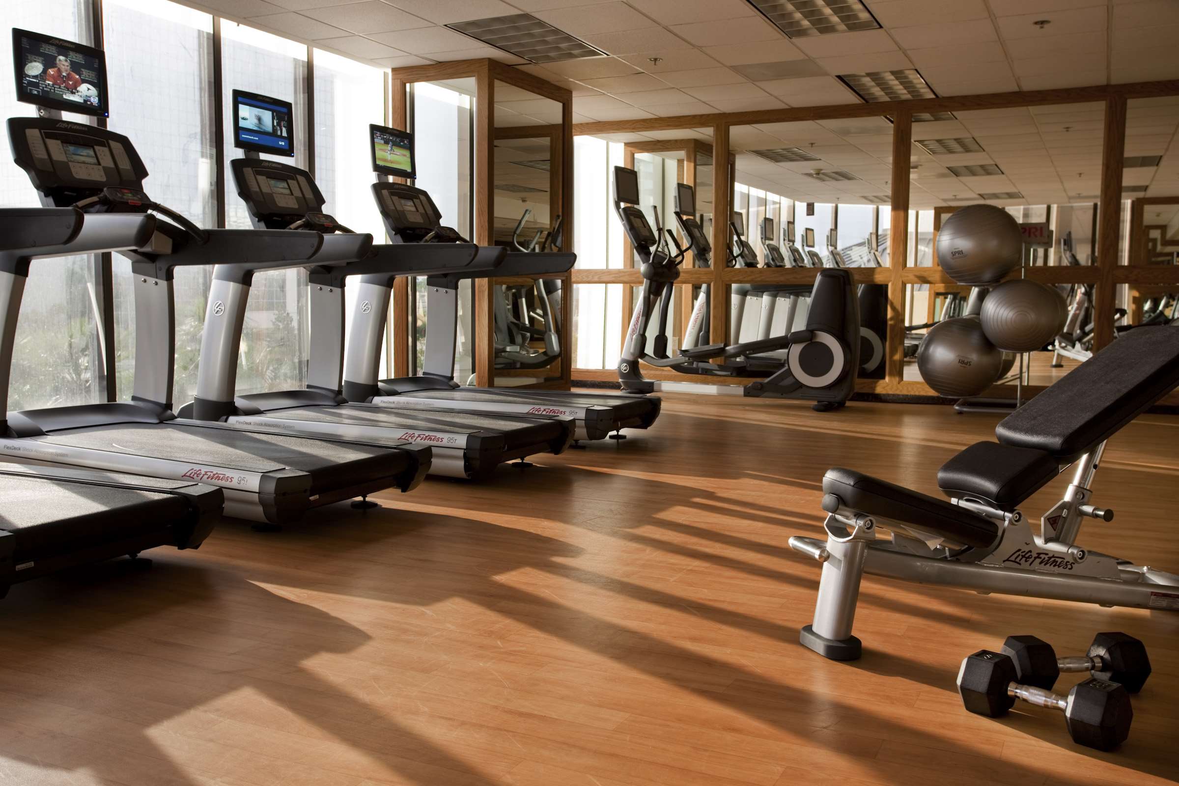 Health club fitness center gym | DoubleTree by Hilton Hotel Houston - Greenway Plaza
