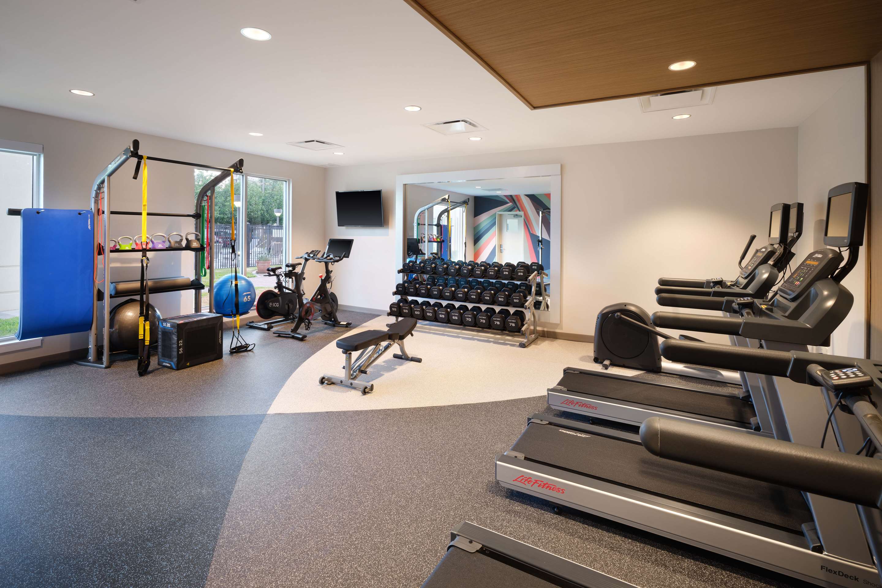 Health club fitness center gym