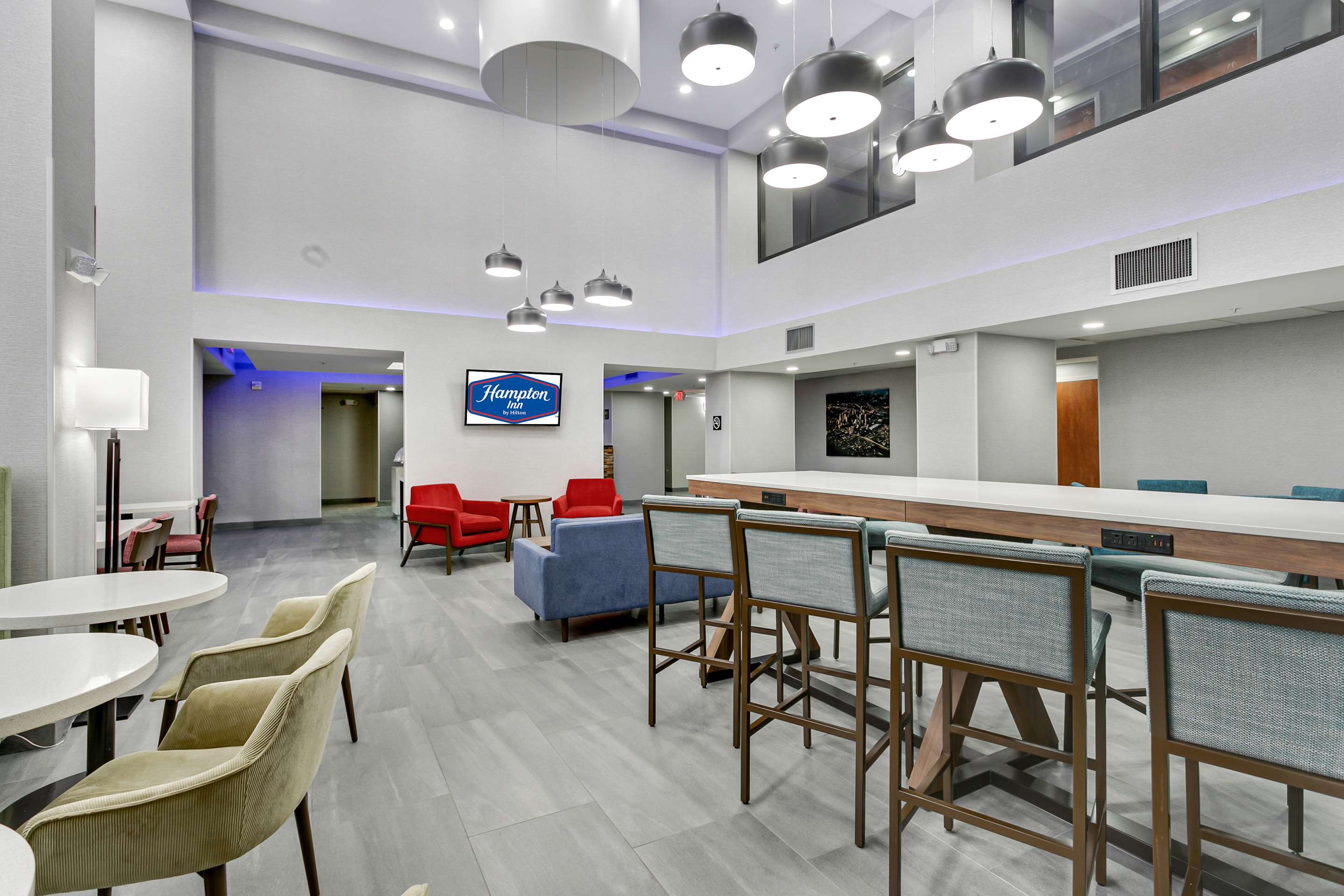 Lobby | Hampton Inn Houston-Pearland
