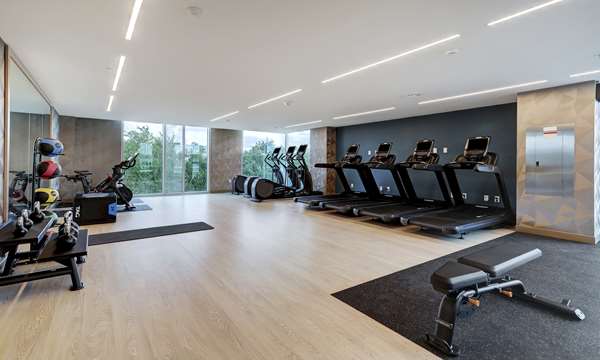 Fitness/ Exercise Room - Hilton University of Houston Hotel - I-45, Exits 44A & 44B