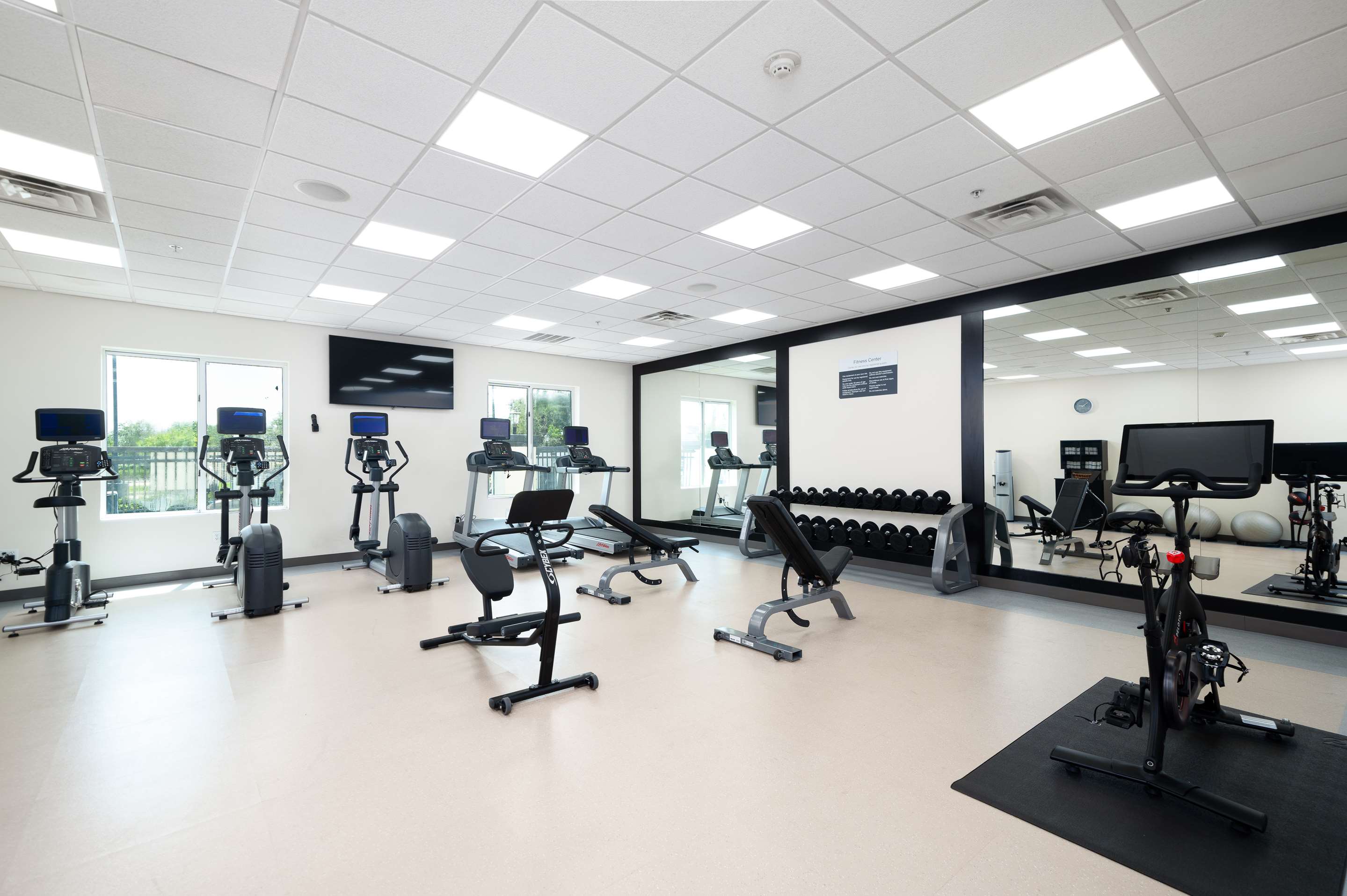 Health club fitness center gym