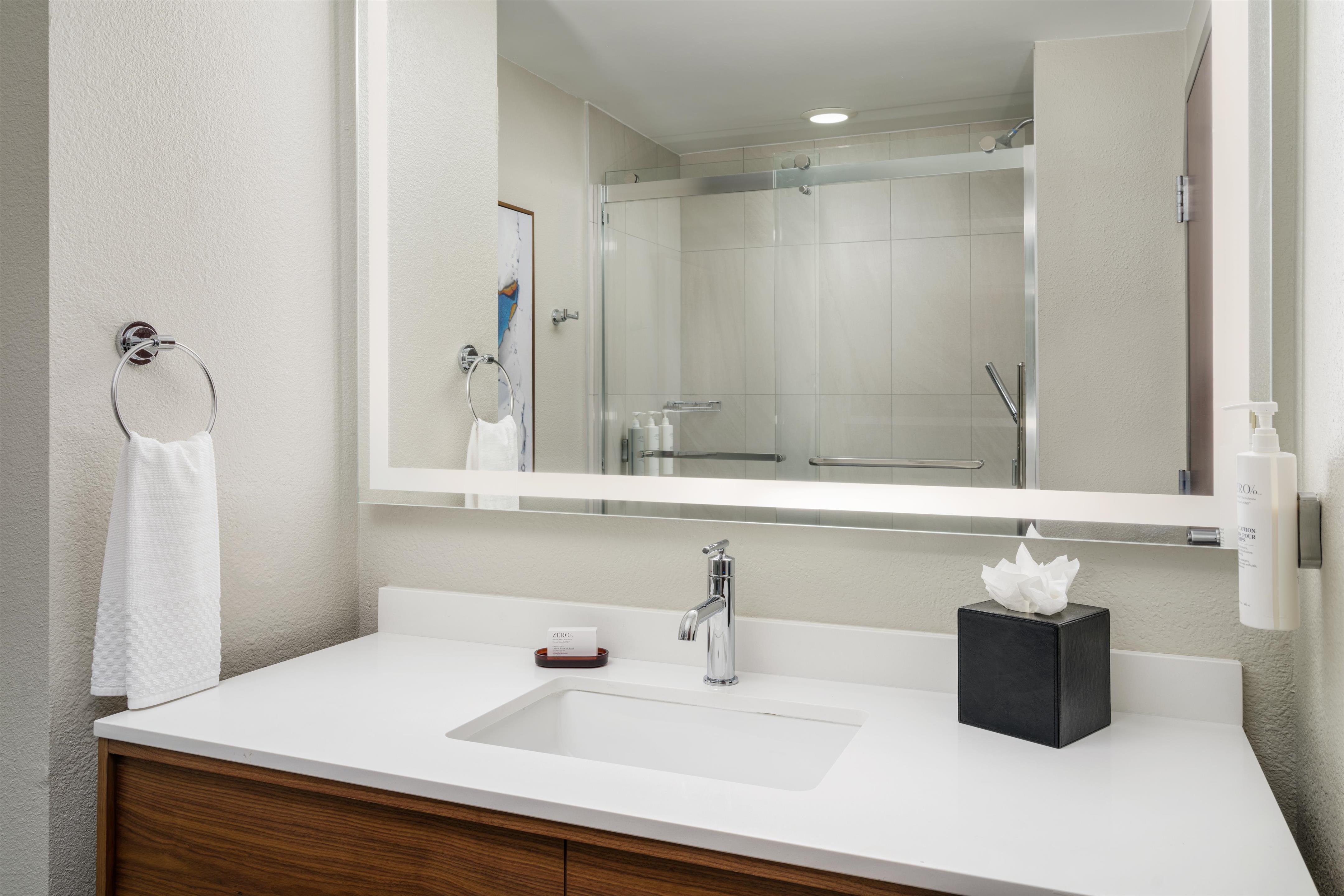 Guest room bath