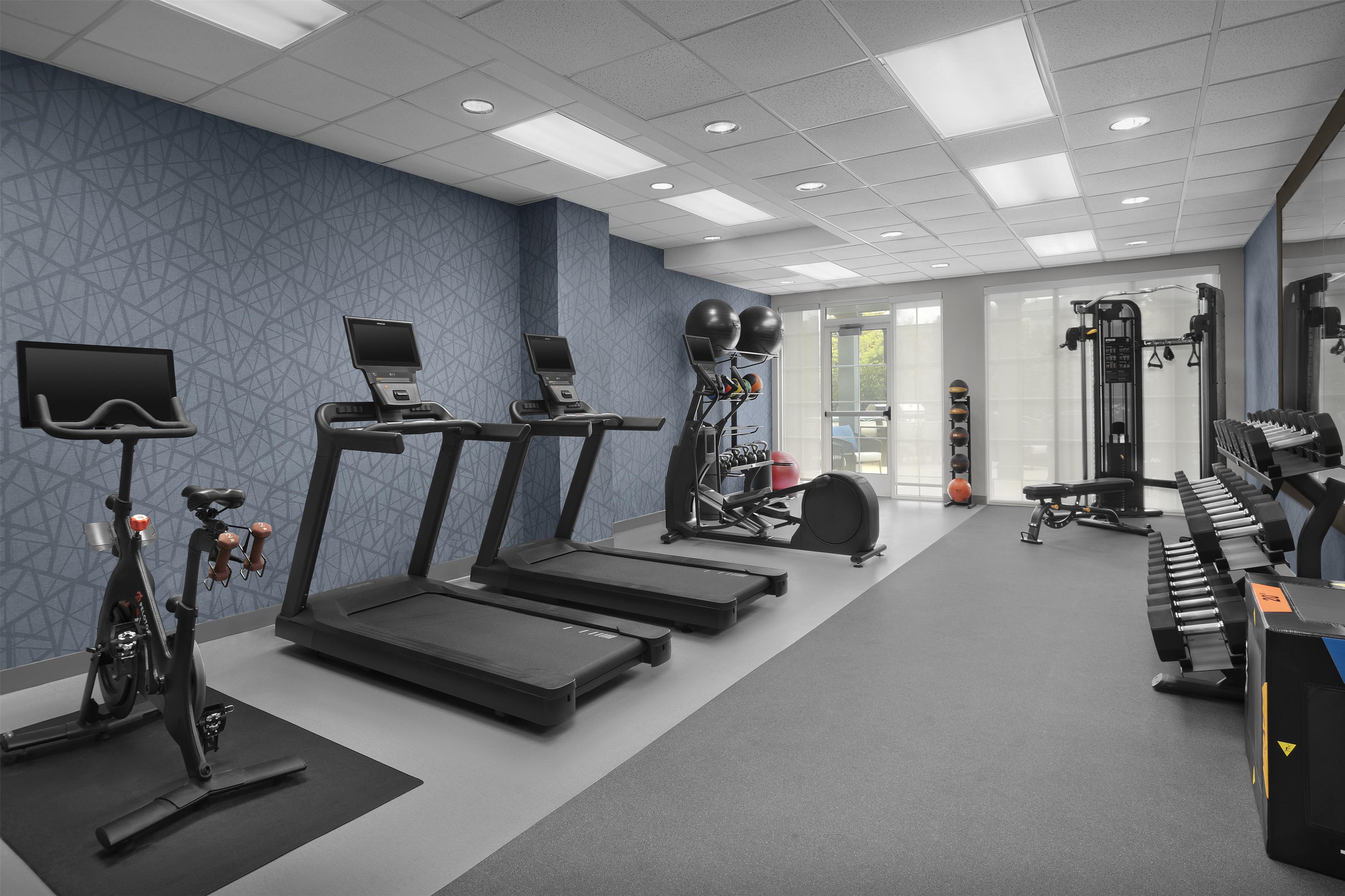 Health club fitness center gym | Homewood Suites by Hilton HuntsvilleVillage of Providence