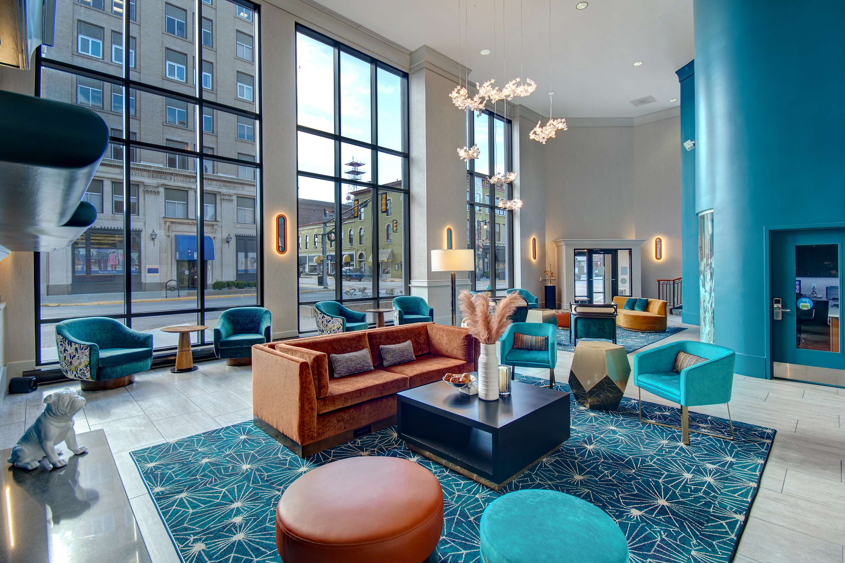 Lobby | Hilton Garden Inn Terre Haute