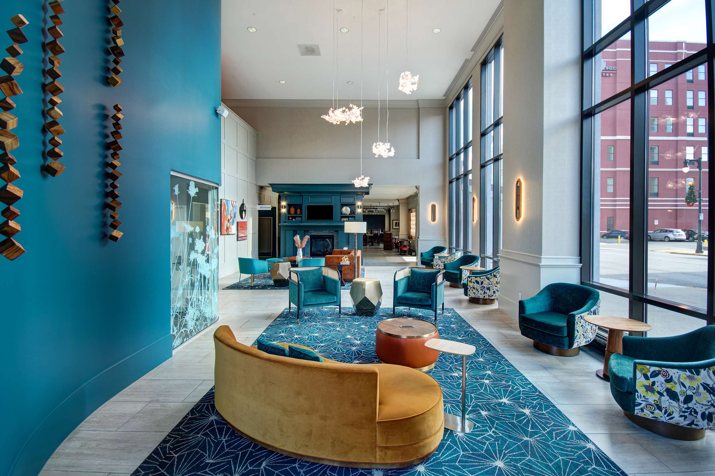 Lobby | Hilton Garden Inn Terre Haute