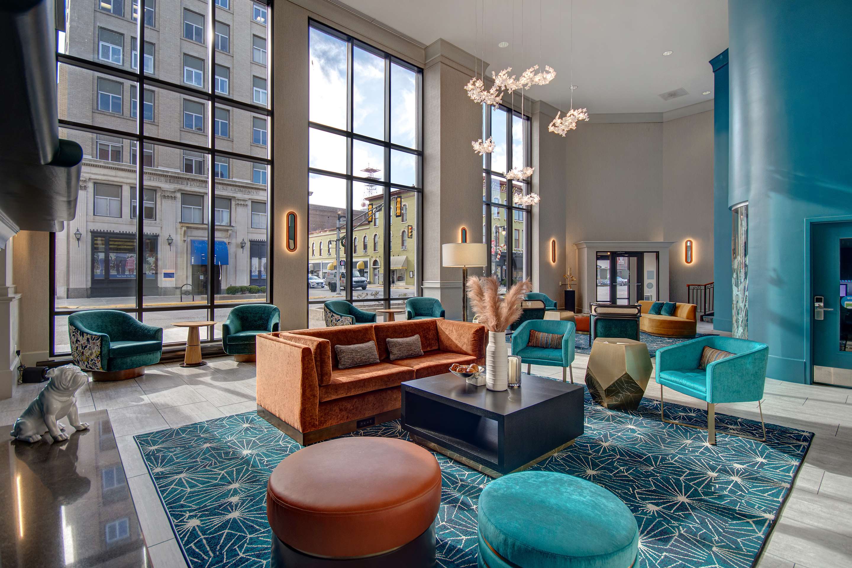Lobby | Hilton Garden Inn Terre Haute
