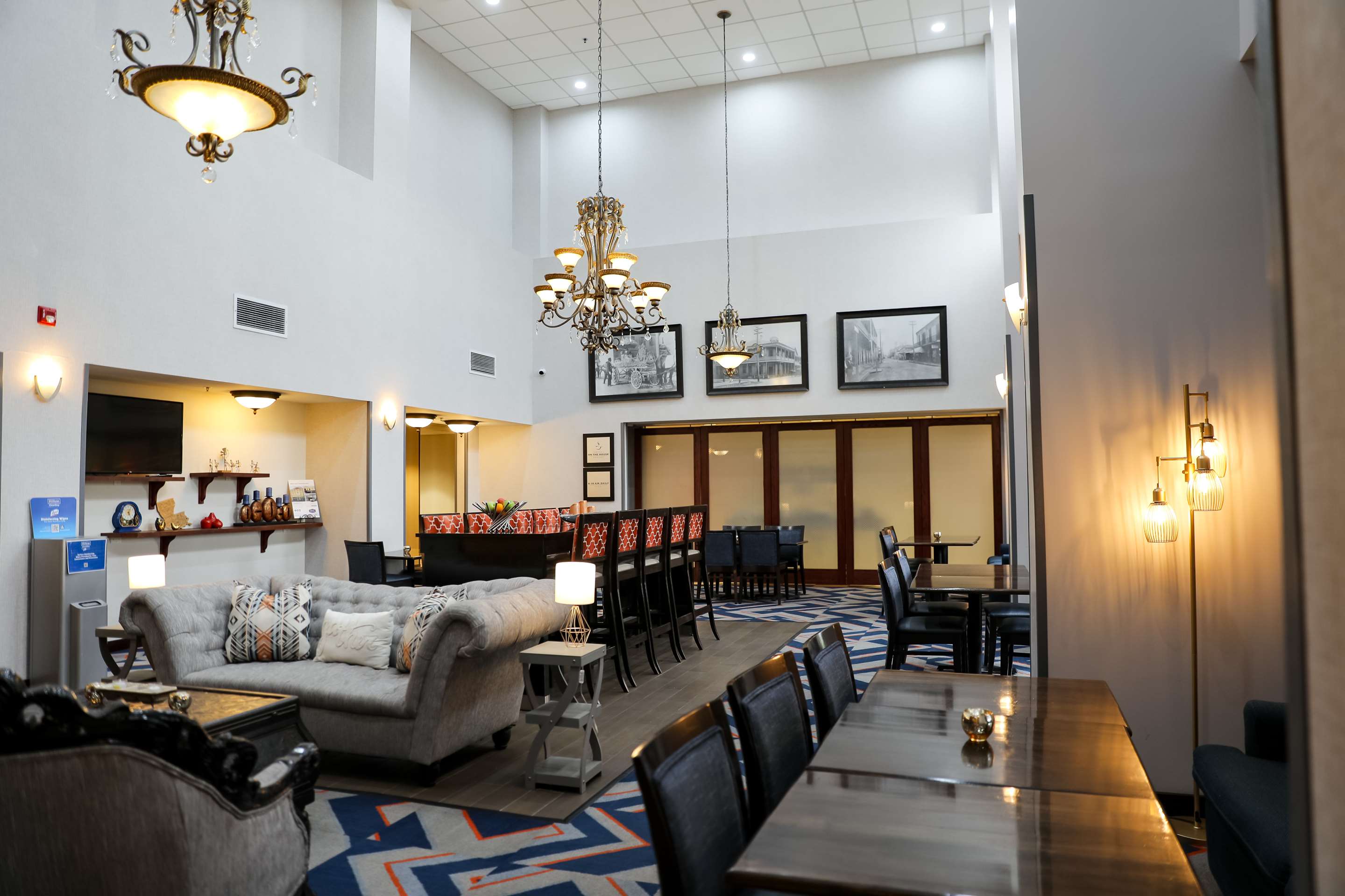 Lobby | Hampton Inn & Suites Thibodaux