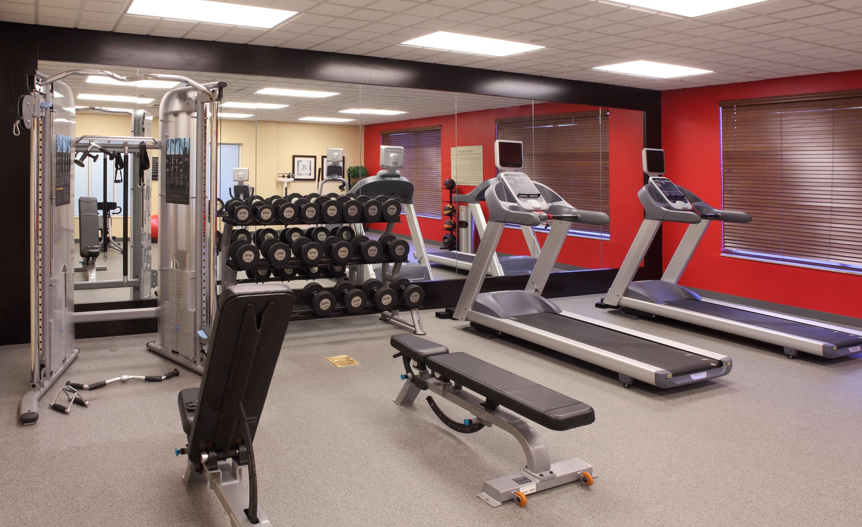 Health club fitness center gym | Hilton Garden Inn Frederick