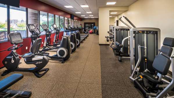 Fitness/ Exercise Room - Hilton Hotel Rockville